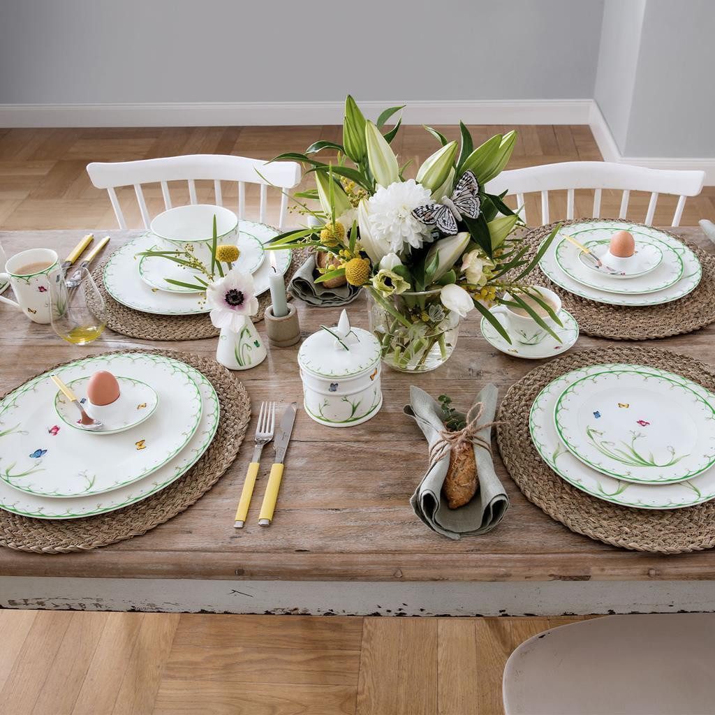 Villeroy & Boch Speiseteller Colourful Spring Speiseteller ø 27 cm 6er Set, (6 St)