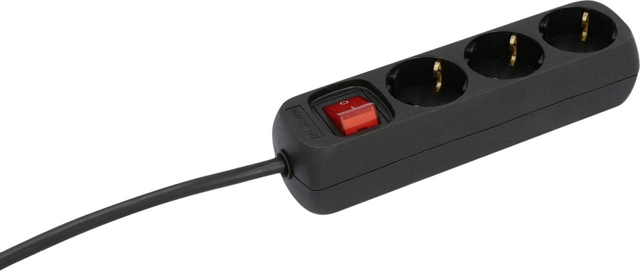 UNITEC Bürostuhl Unitec Steckdosenleiste 3-fach 1,4m mit Schalter günstig online kaufen