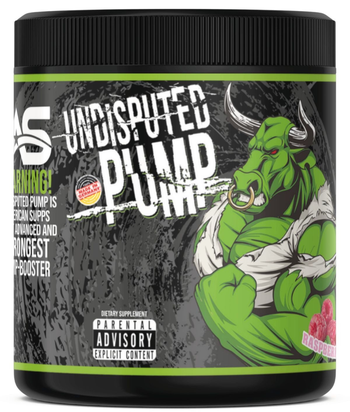 American Supps Undisputed Pump Booster Hardcore Pre-Workout für Bodybuilder Pulver, 510 g