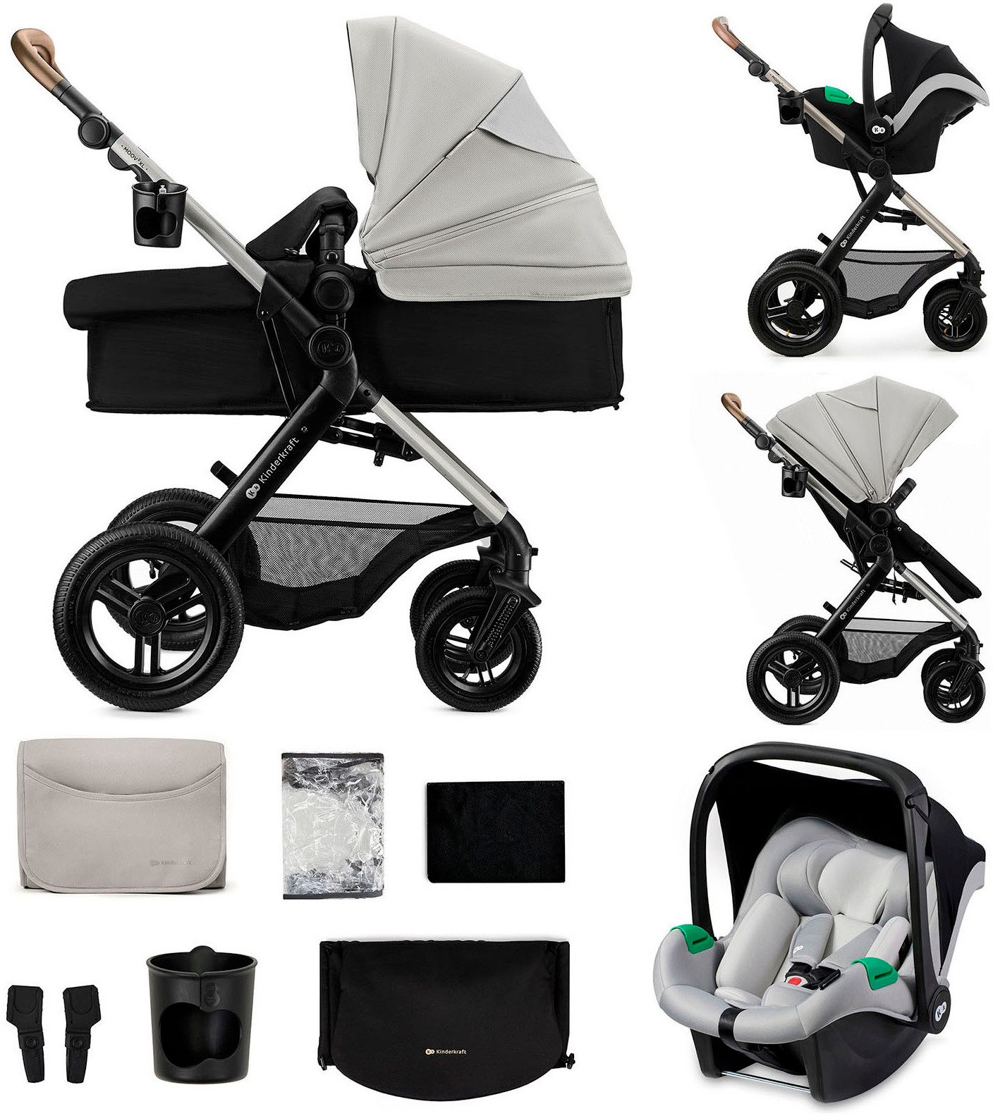Kombi-Kinderwagen MOOV 2 XL