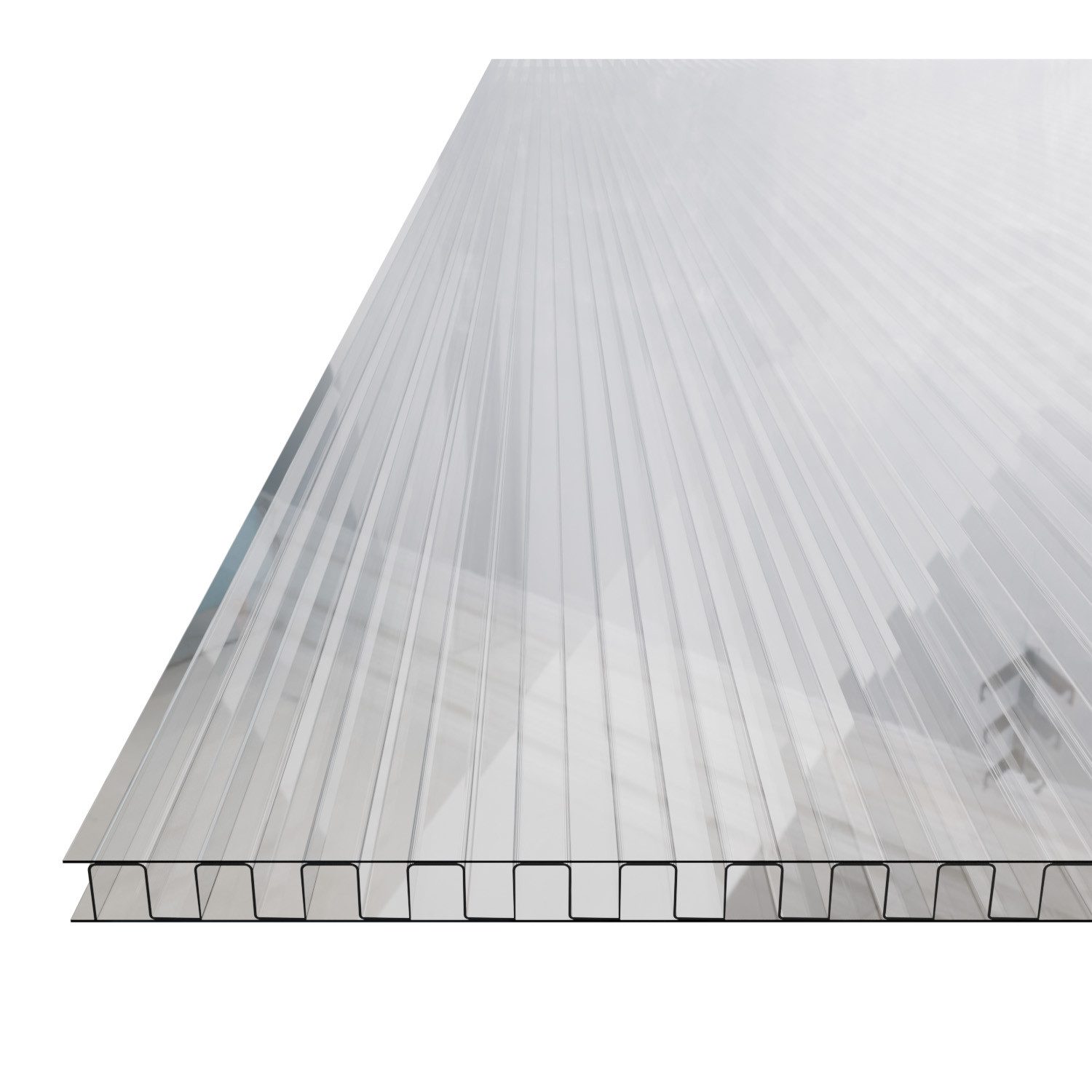 GARMIO Gewächshaus Hohlkammerstegplatten ACRI 6mm, Ersatz