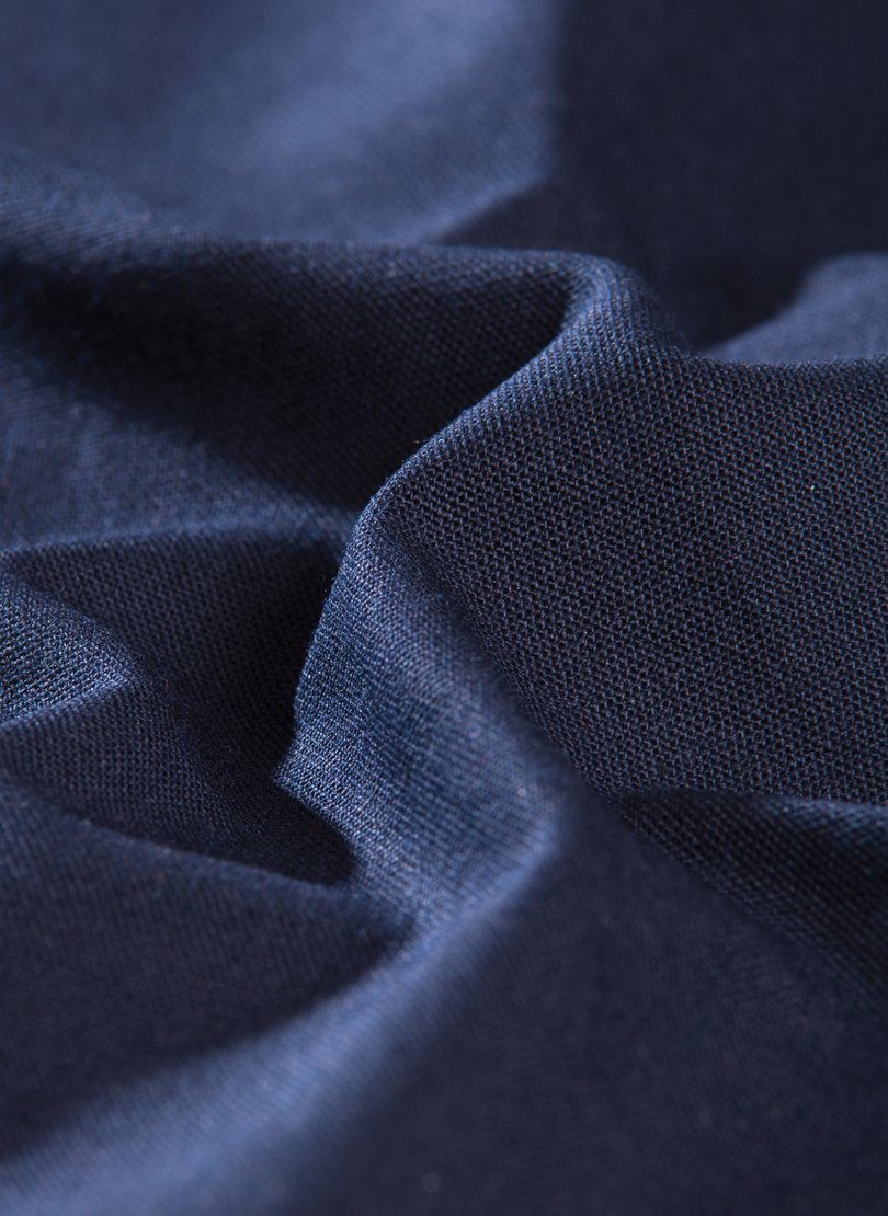 Trigema TRIGEMA Jerseyhose Baumwolle 100% navy Freizeithose aus