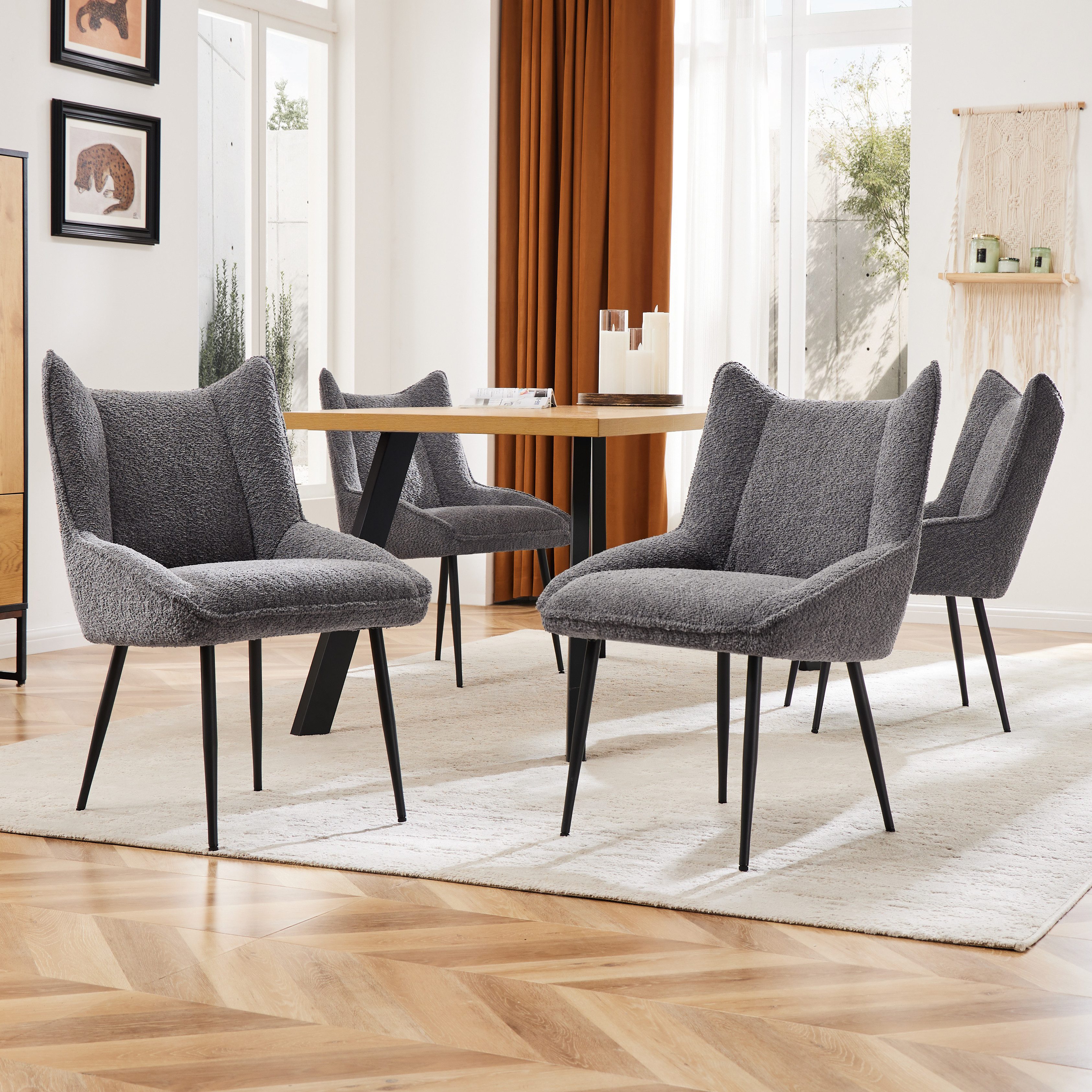 i@home Esszimmerstuhl Loungesessel Sofastuhl,Armlehnensessel Sessel,Teddy S günstig online kaufen