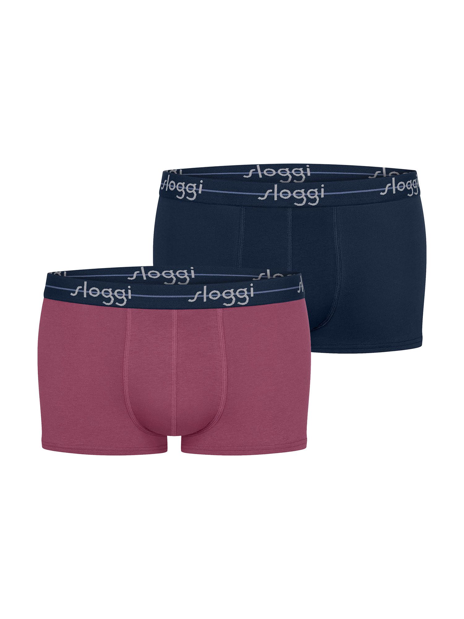 sloggi Retro Boxer Blue Start (2-St) Retroshorts, Vintage Boxer, Klassische Boxer