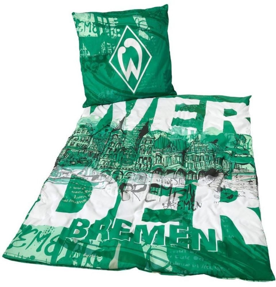 Werder Bremen Bettwäsche GOTS Bettwäsche Bremen günstig online kaufen