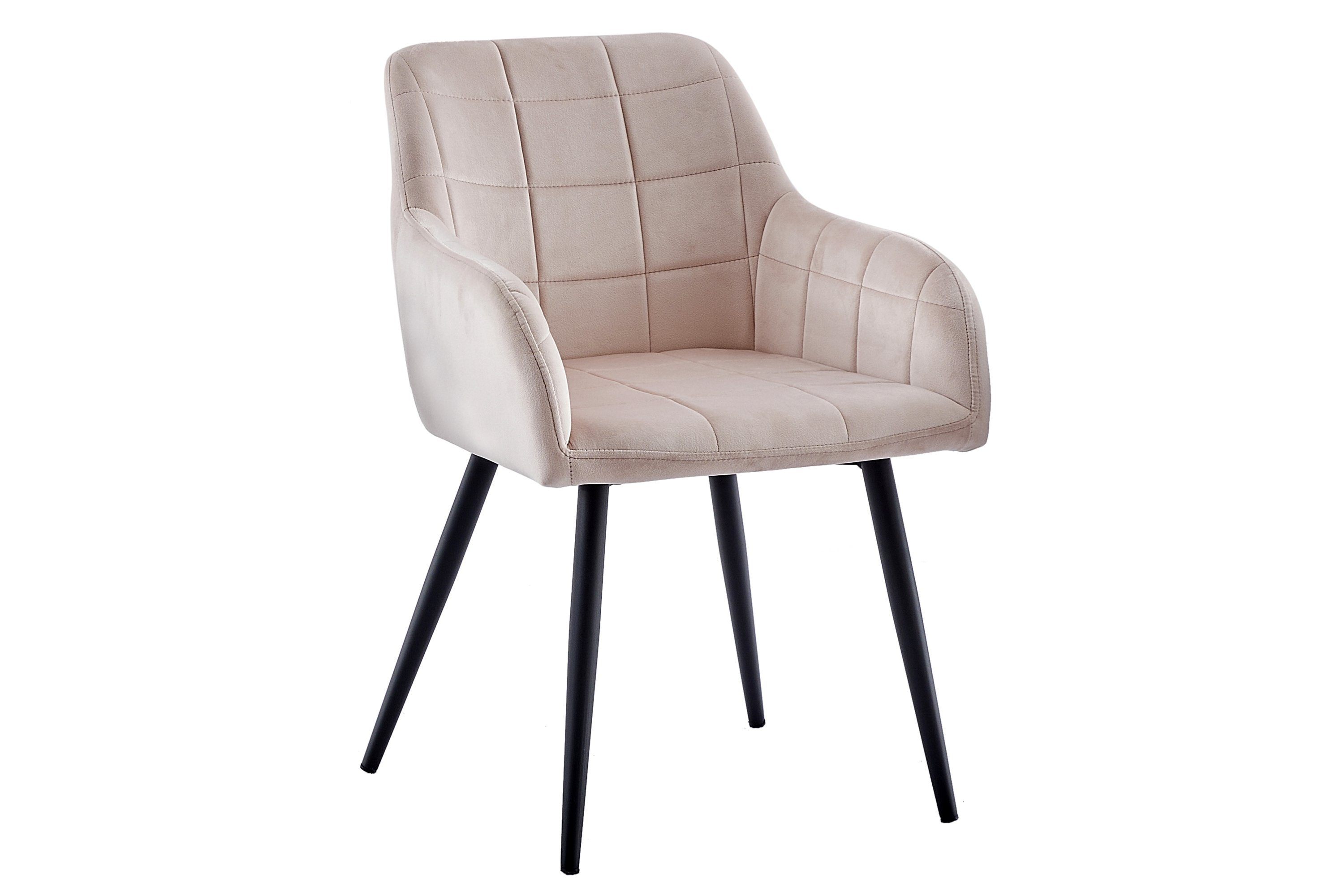 SAM® Schalenstuhl Kai, trendiger skandinavischer Stil mit ergonomischer Sitzschale Rosa | Schalenstühle