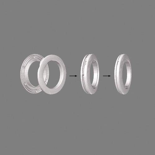 Good Life Stoffösen Live, Vorhänge, (Packung, 10-St), zum Dekorieren von Vorhangstoffen