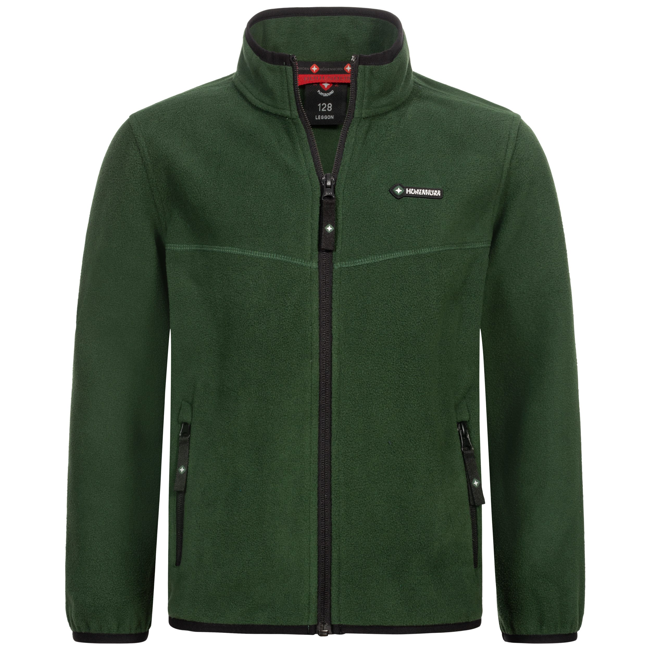 Höhenhorn Fleecejacke Leggon Kinder Fleece Jacke Jungen Mädchen Full Zip Outdoor Freizeit weicher Microfleece