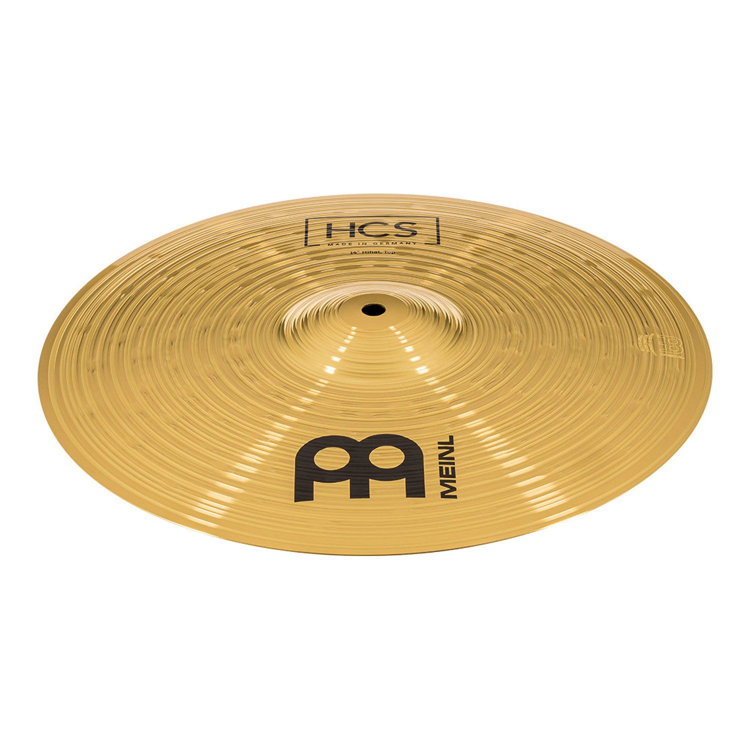 Meinl Cymbals Becken Meinl Becken HCS14H Hi-Hat 14 Zoll, Becken, Vielseitig für Rock, Pop, Funk, Latin und mehr