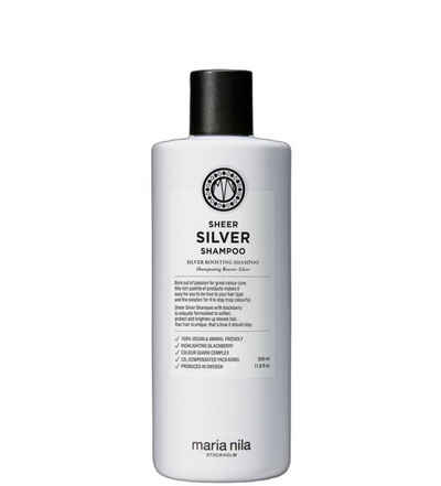 Maria Nila Haarshampoo Sheer Silver Shampoo, 1-tlg., für blonde Haare, neutralisiert Gelbstich