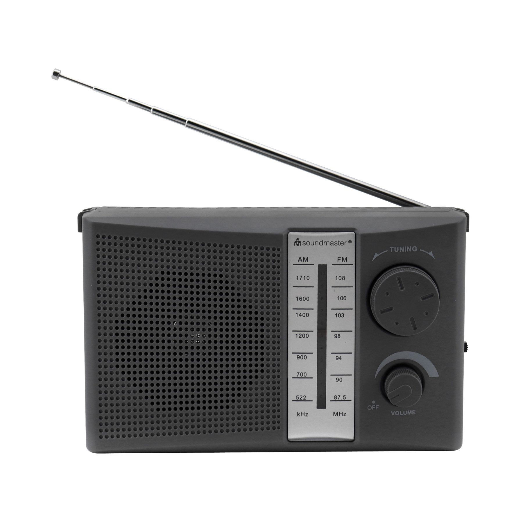 SOUNDMASTER UKW/MW Radio TR490 SW, schwarz UKW-Radio