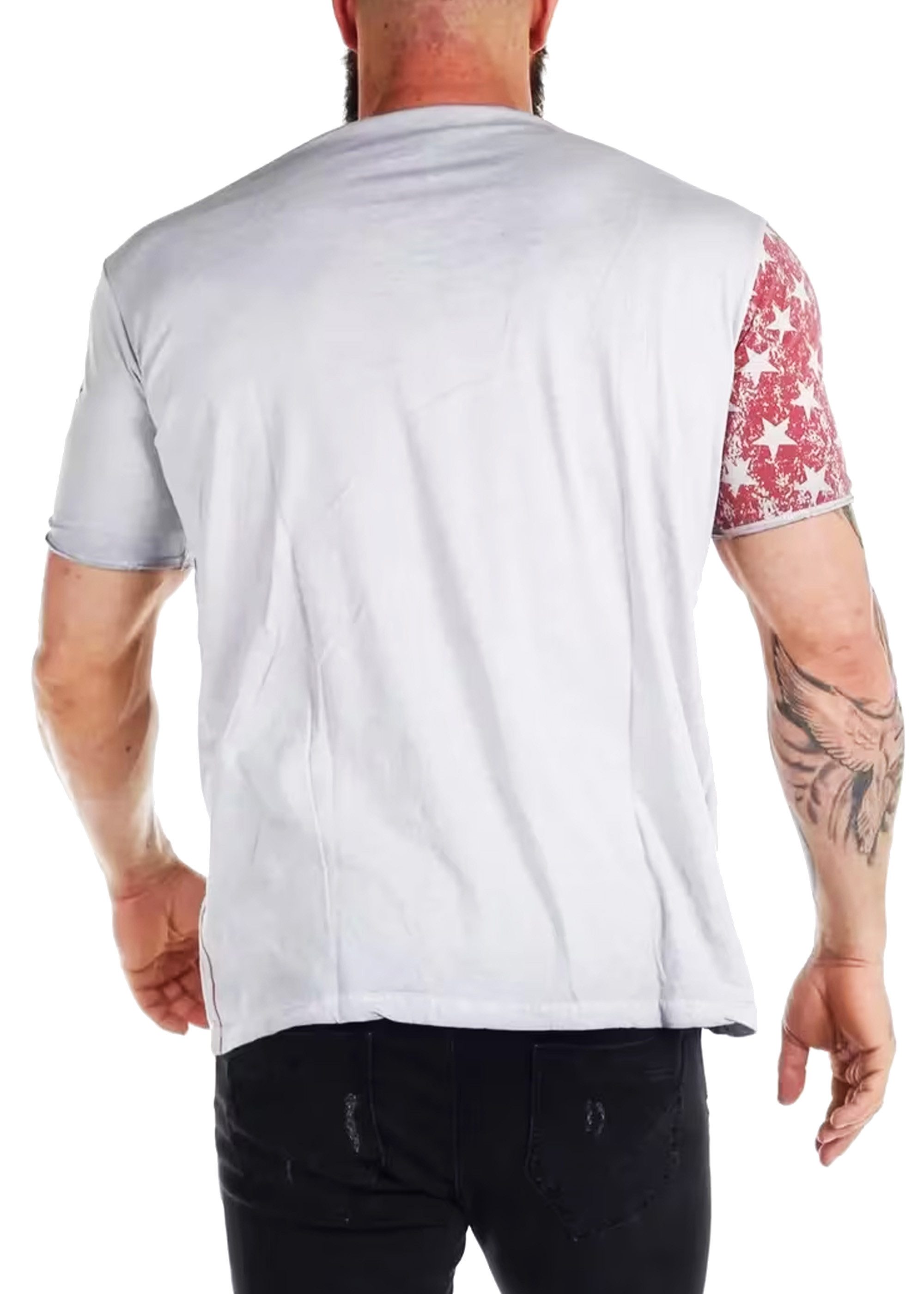 R-NEAL T-Shirt T-Shirt Verwaschen Regular Printed günstig online kaufen