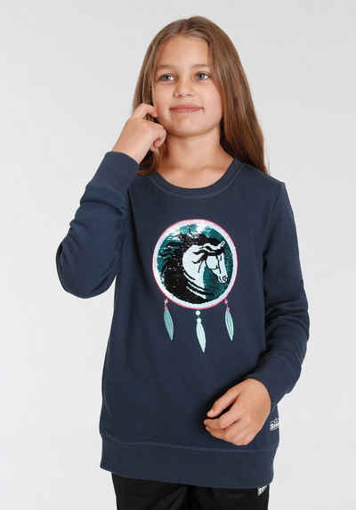 Scout Sweatshirt DREAMCATCHER mit Wendepailletten