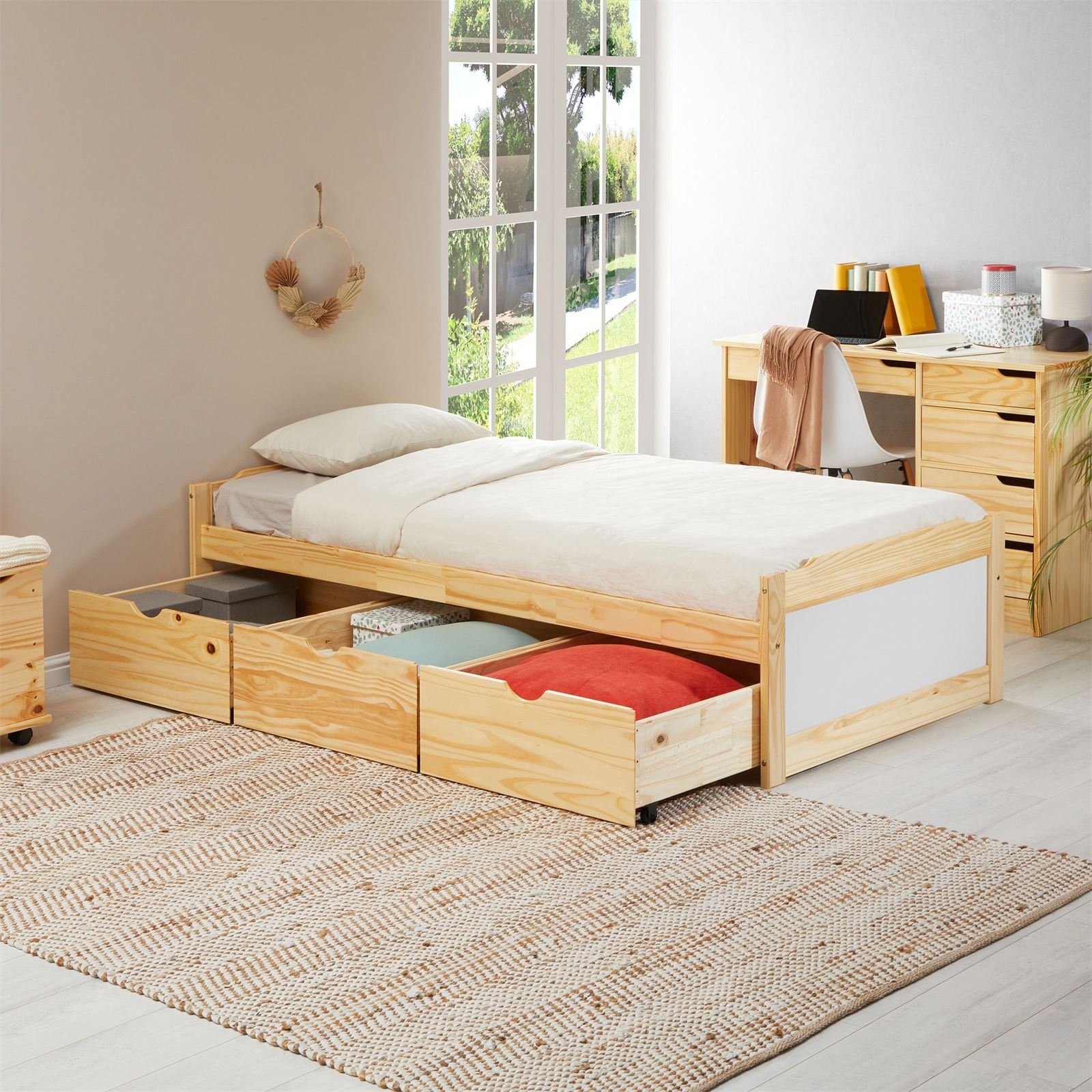 IDIMEX Funktionsbett MIA, Bett mit Stauraum günstig online kaufen