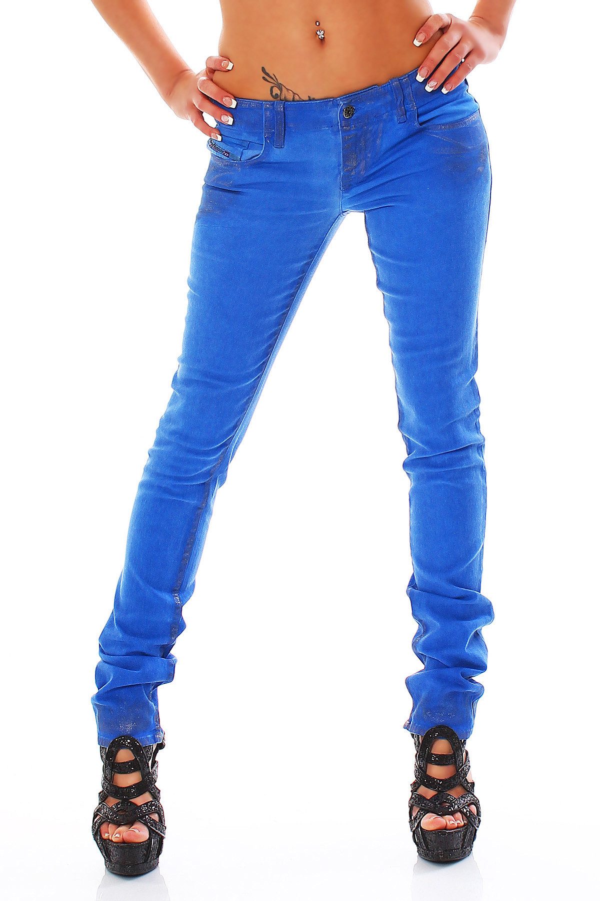 Diesel Röhrenjeans Grupee 5-Pocket-Style
