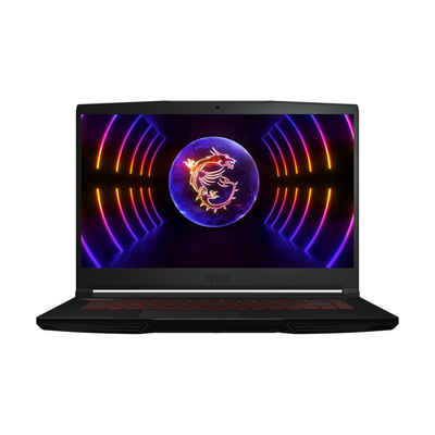 MSI Thin GF63 12UC-674 Gaming-Notebook (39.62 cm/15.6 Zoll, Intel Core i5 12450H, RTX 3050, 1000 GB SSD)