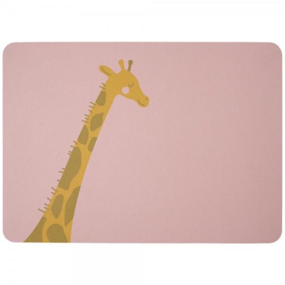 Kindergeschirr-Set Asa Tischset Coppa Kids Giraffe Gisèle Rosa (46x33cm)