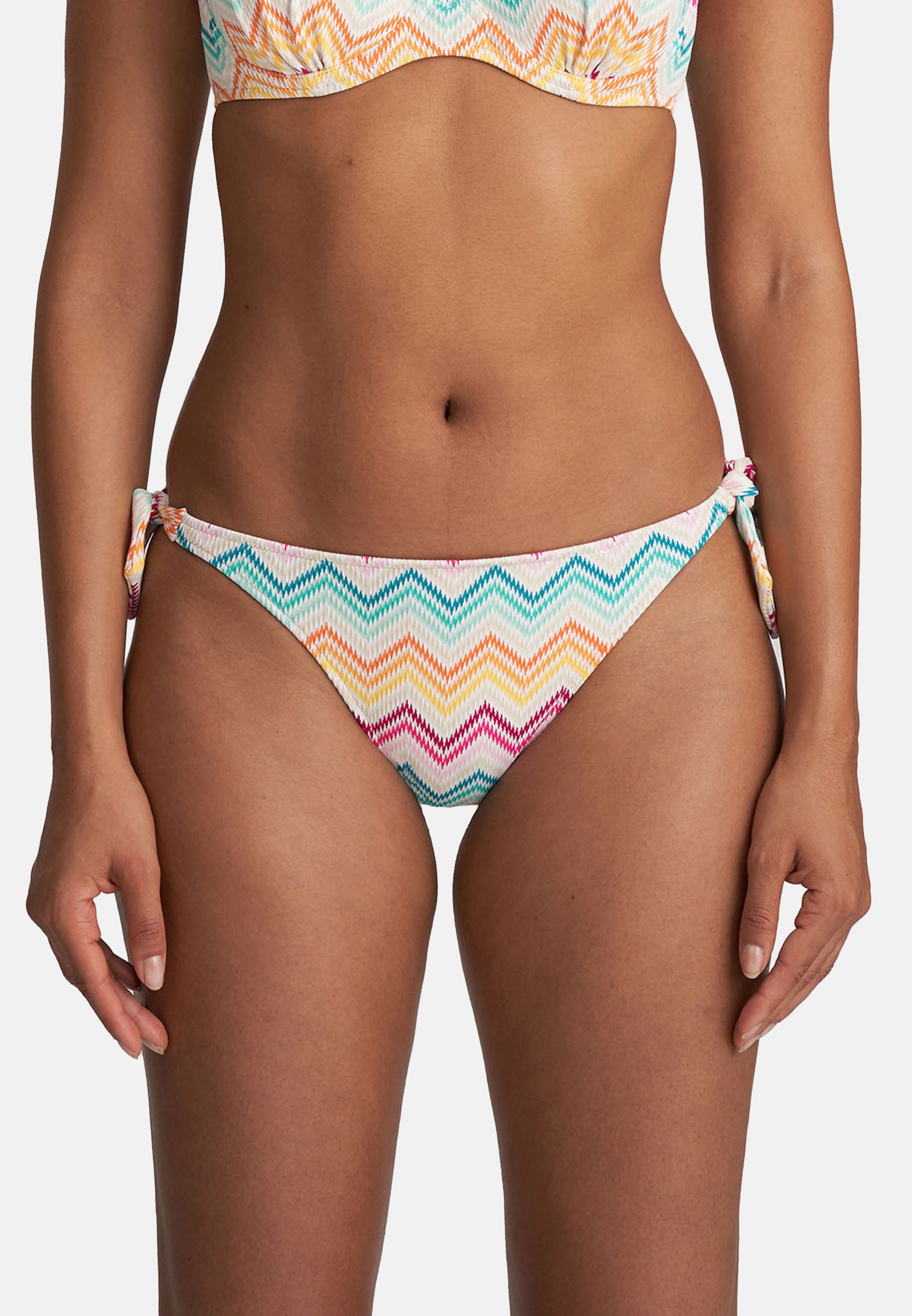 Wäsche/Bademode Bikinis Marie Jo Bikini-Hose Camila 1 Stück, Bikini Hüftslip - Bikini-Unterteil mit farbigem Muster, Schnürung a