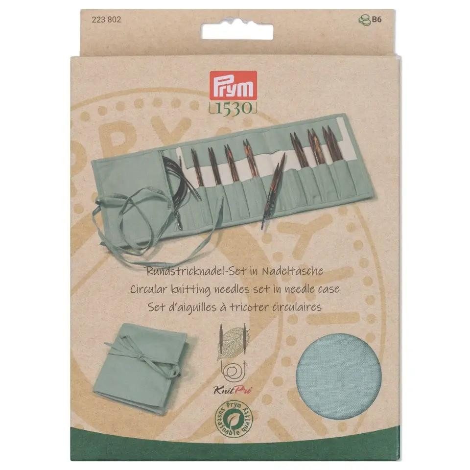 Prym Stricknadeln - Rundstricknadel-Set inkl. Aufbewahrungstasche