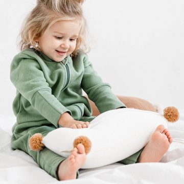Hofbrucker seit 1948 Babyschlafsack 74/80 (1 tlg), mitwachsend dank umschlagbaren Bündchen an Füßen und Beinen