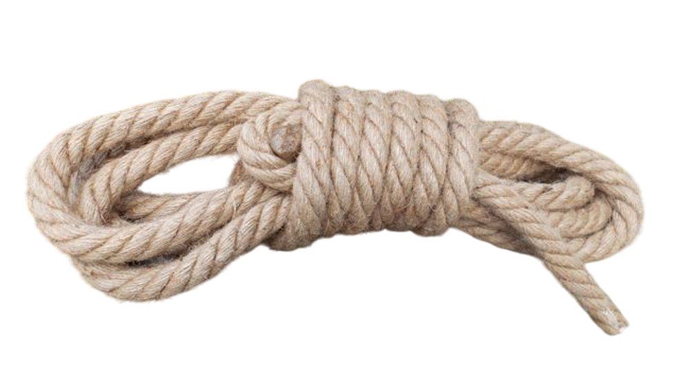 Deko-Impression Dickes Tau Seil maritime Dekoration Jute Natur 20mm x 6 Meter Seil (1-tlg)