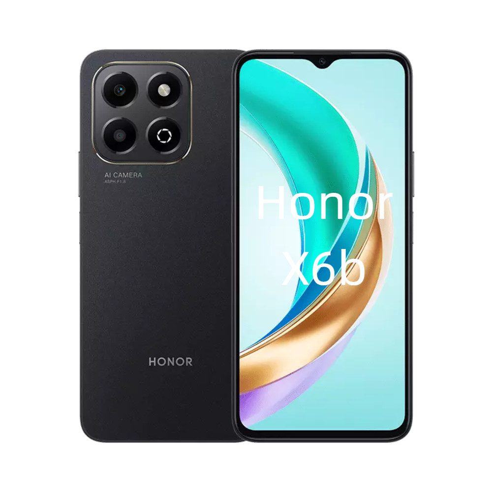 Honor HONOR X6b 4GB 128GB schwarz Smartphone (6.56 Zoll, 128 GB Speicherplatz, 50 MP Kamera)