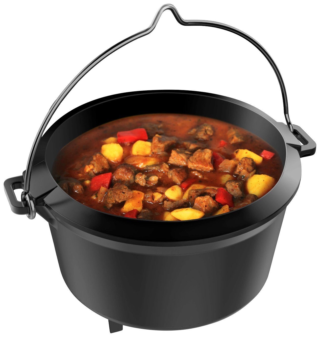 Tepro Grilltopf Dutch Oven S, Gusseisen, 4 Liter