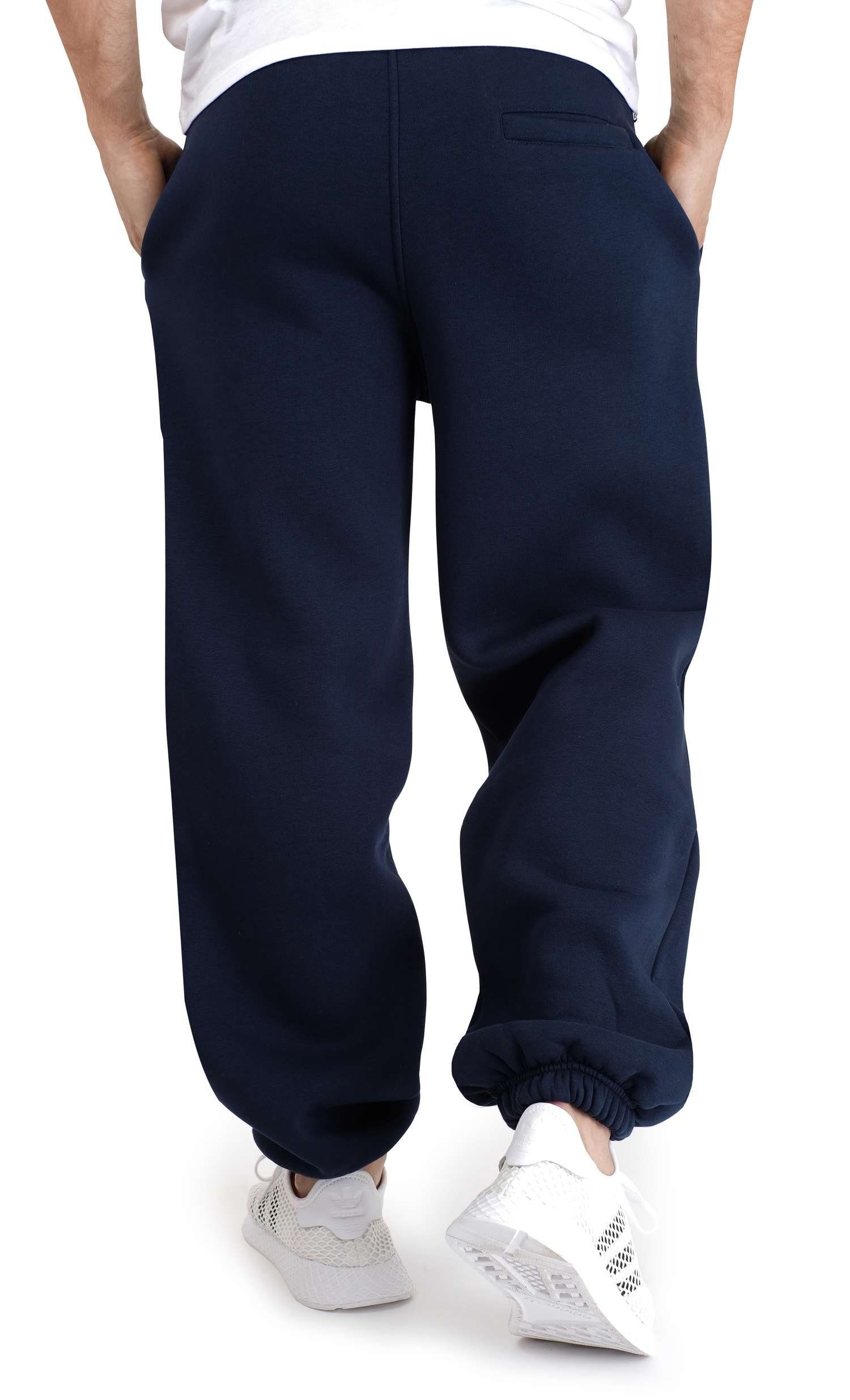 Basic BACKSPIN Jogginghose Blau Sportswear Marine