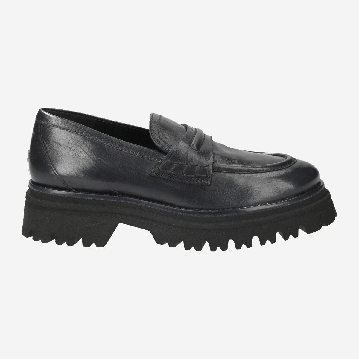 Maripé TIZIANA BLU SCURO, Slipper & Mokassin in Blau für Damen Slipper
