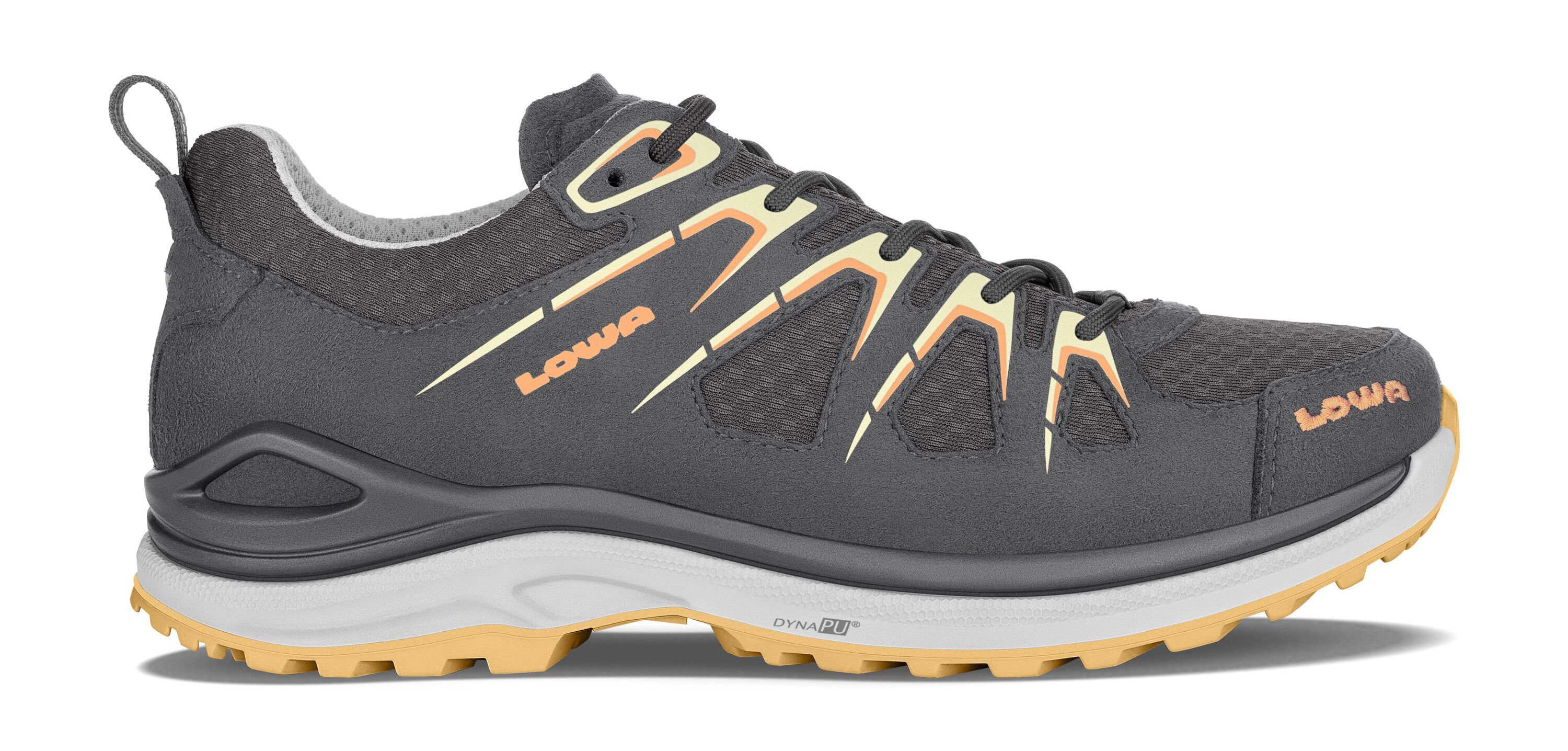 Lowa INNOX EVO GTX LO WS Outdoorschuh (2-tlg) mit selbstreinigender Gummisohle LOWA ENDURO EVO graphit/melone