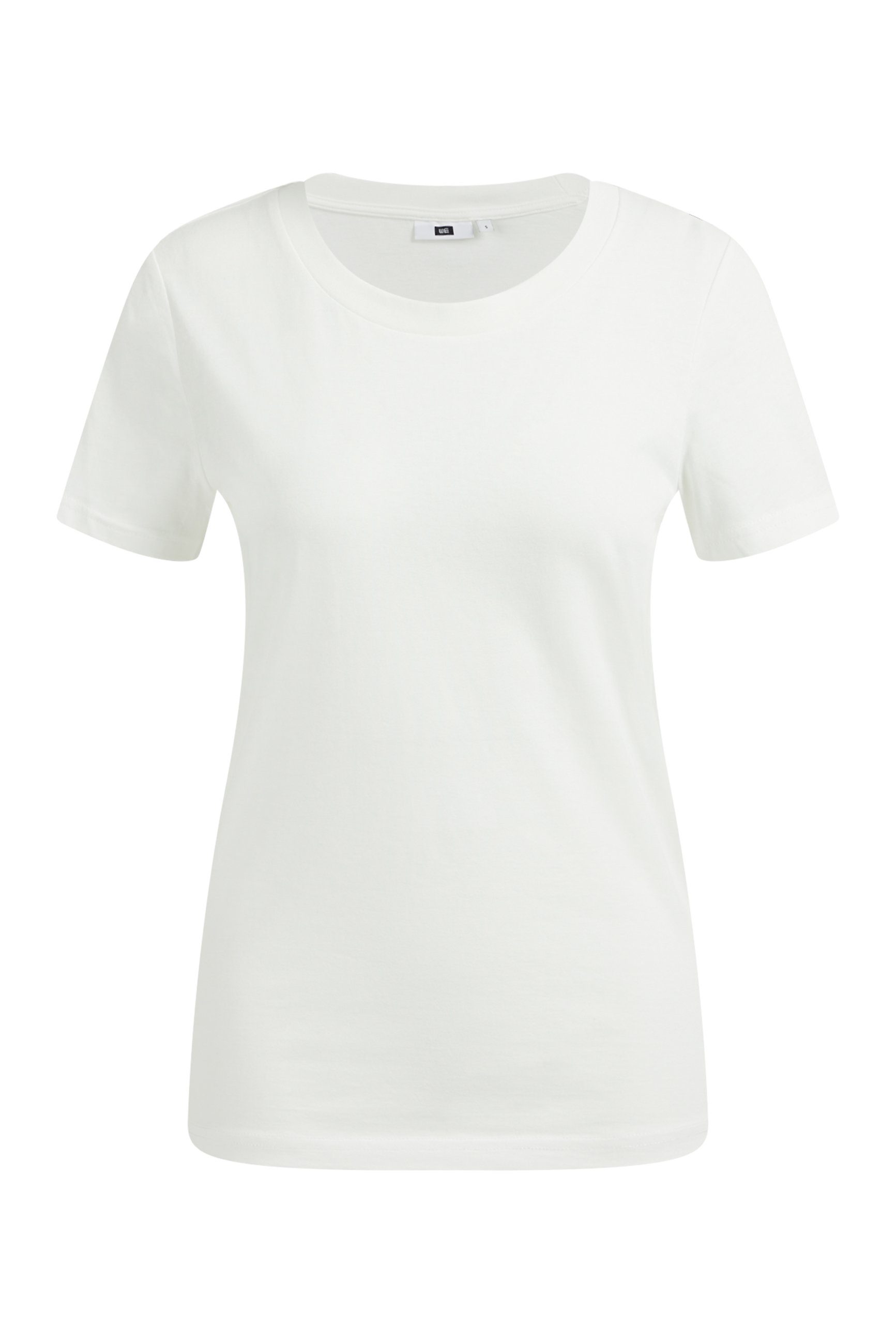 (1-tlg) Elfenbein T-Shirt WE Fashion