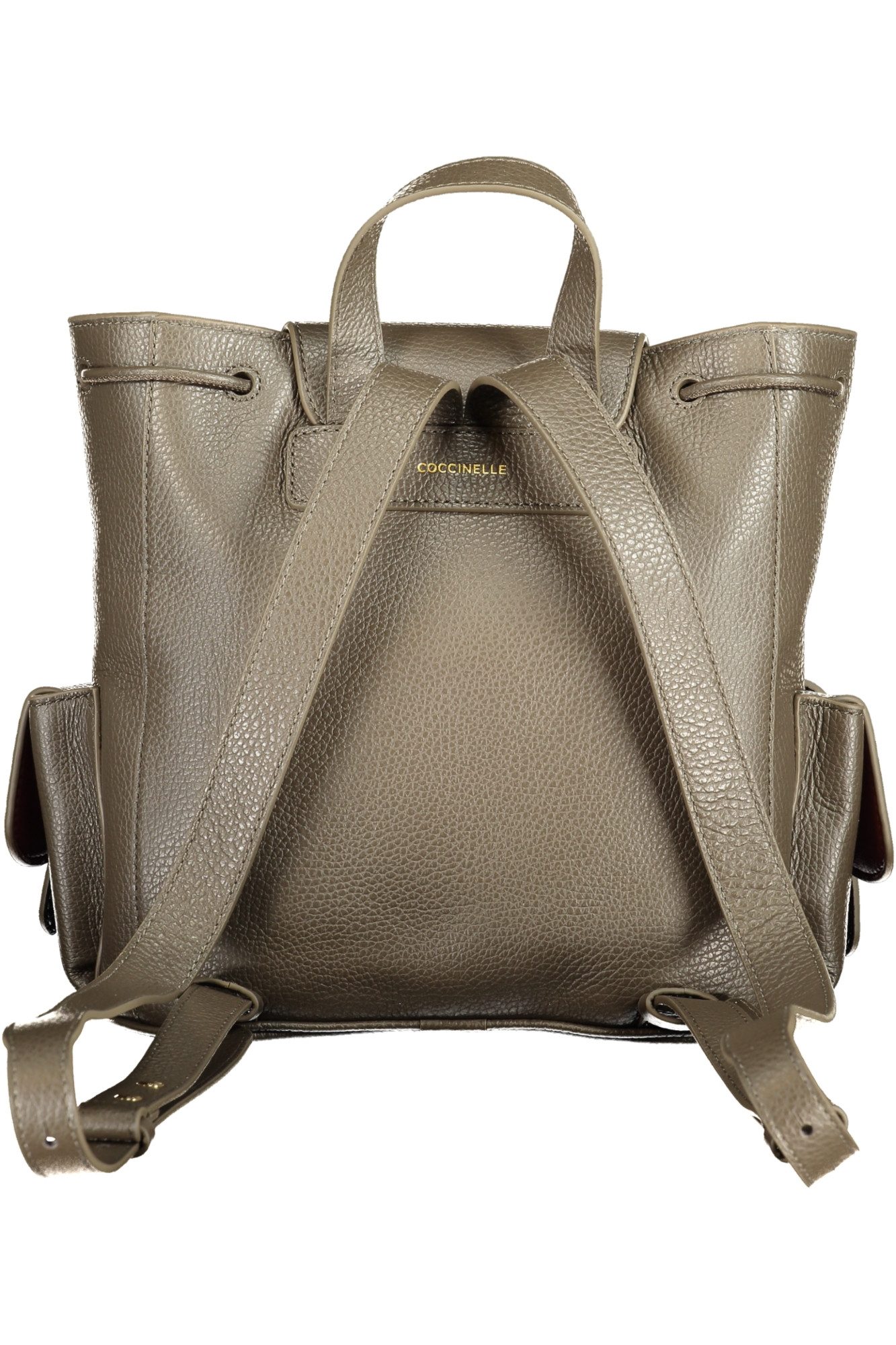 COCCINELLE Rucksack, Damen-Rucksack Braun mit Kontrastdetails, Vielseitig & Stilvoll