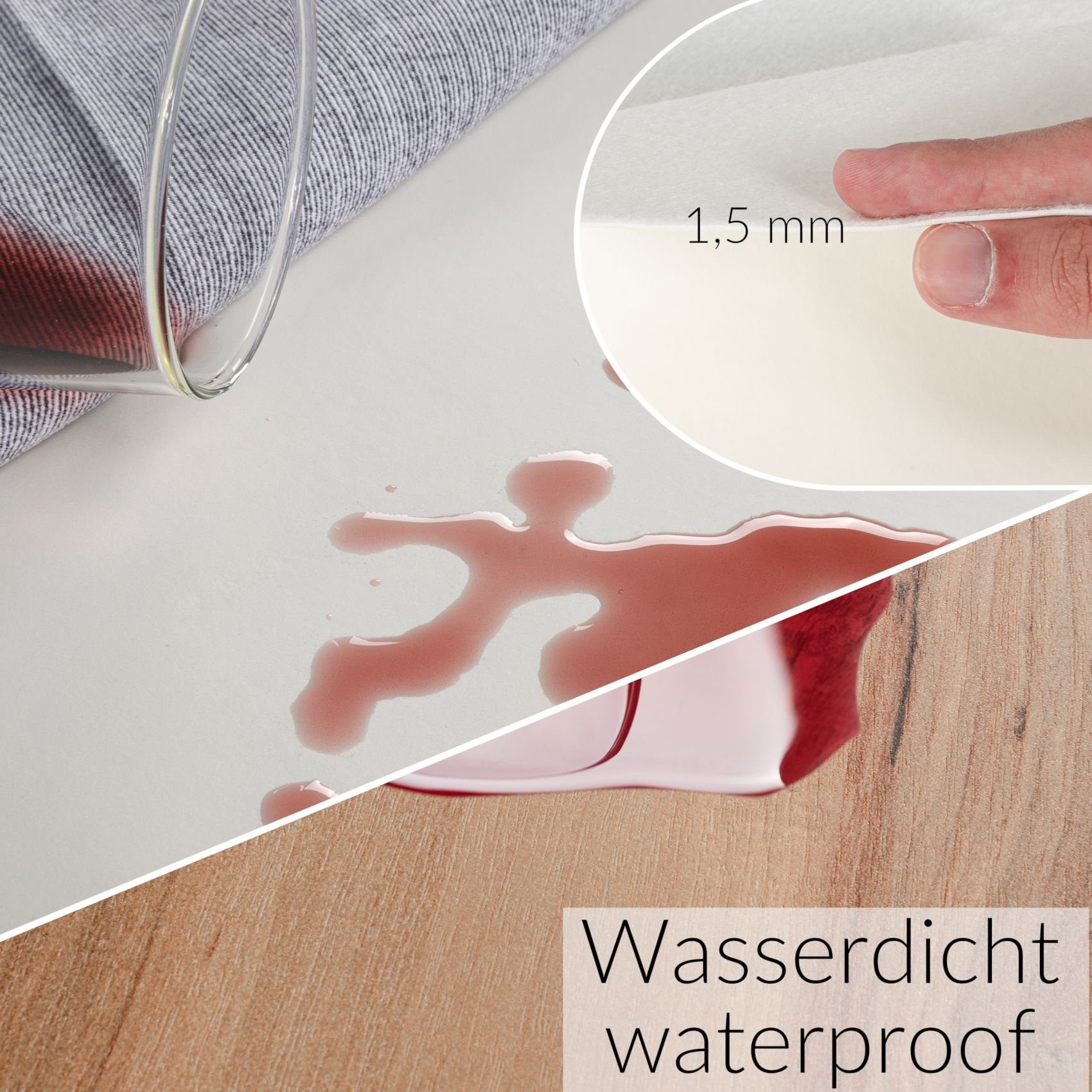 ANRO Tischdecke Tischschoner Schutzauflage für Tisch Schutzmatte Tischpolst günstig online kaufen