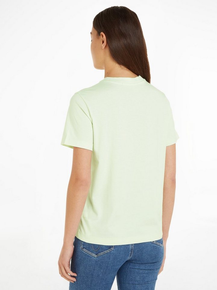 Calvin Klein Jeans T-Shirt INSTITUTIONAL STRAIGHT TEE mit Markenlabel
