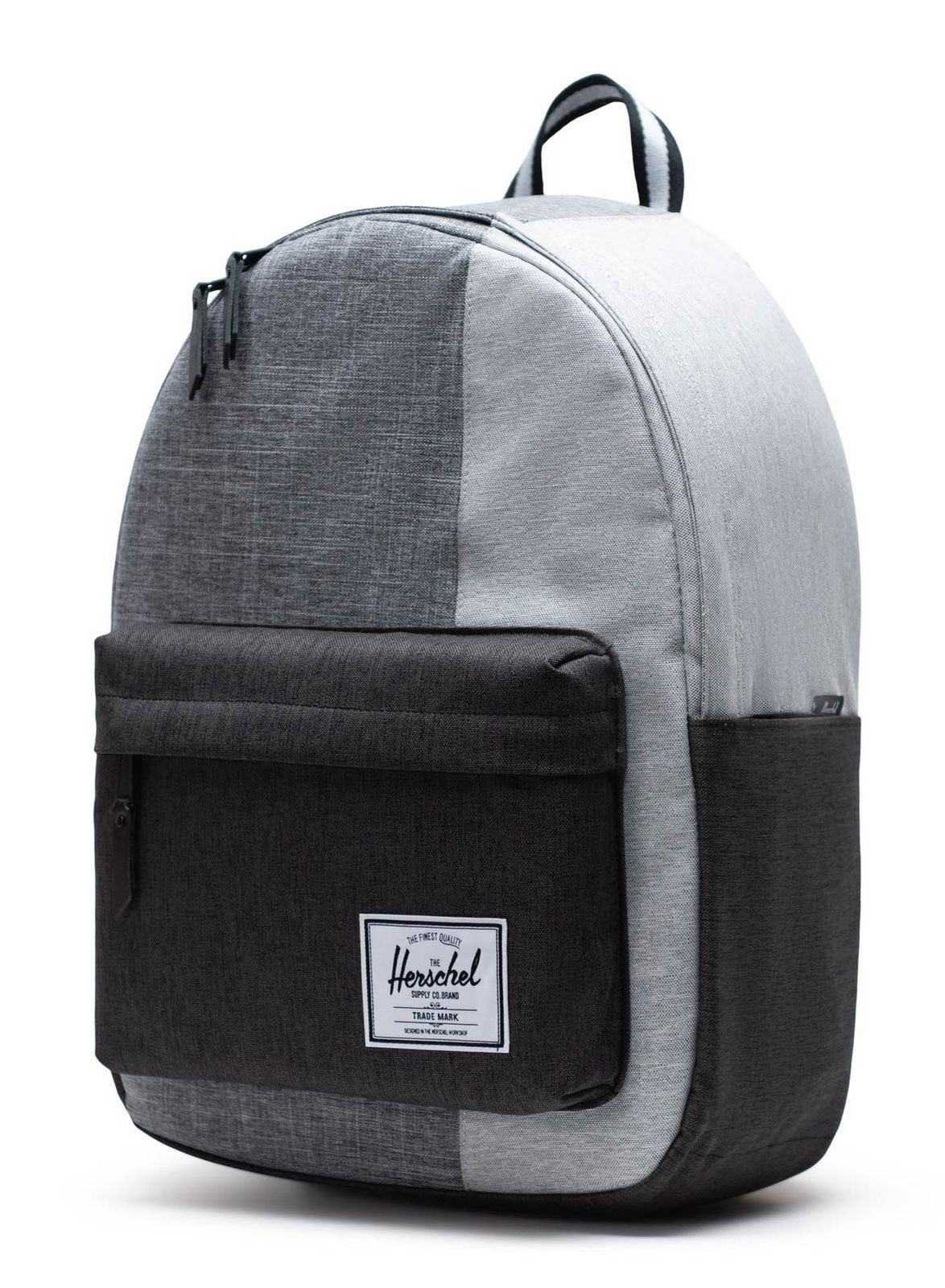 / / Crosshatch Classic Black Crosshatch Rucksack Herschel Light Grey Raven