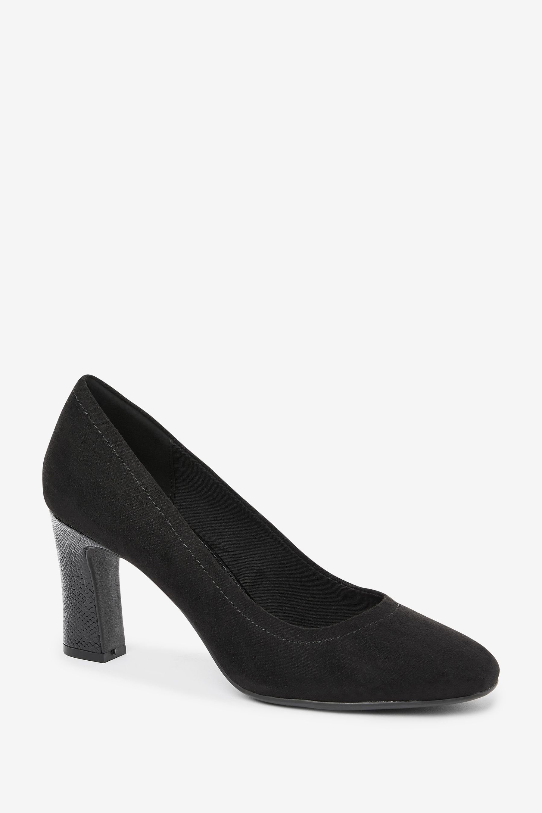 Next Comfort (1-tlg) Forever Pumps Pumps mit Black Blockabsatz