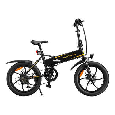 ADO E-Bike »A20+ 20 Zoll Pedelec E-Bike Elektrofahrrad«, 7 Gang, Kettenschaltung, 250,00 W