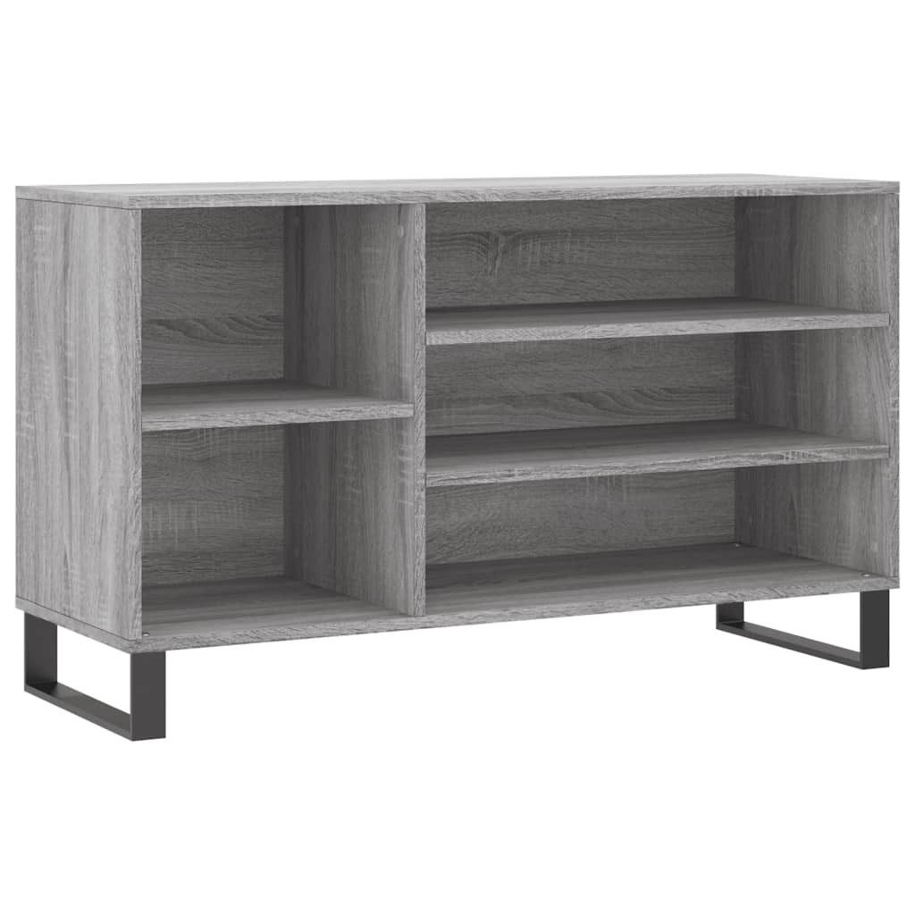 vidaXL Schuhregal Schuhregal Grau Sonoma 102x36x60 günstig online kaufen