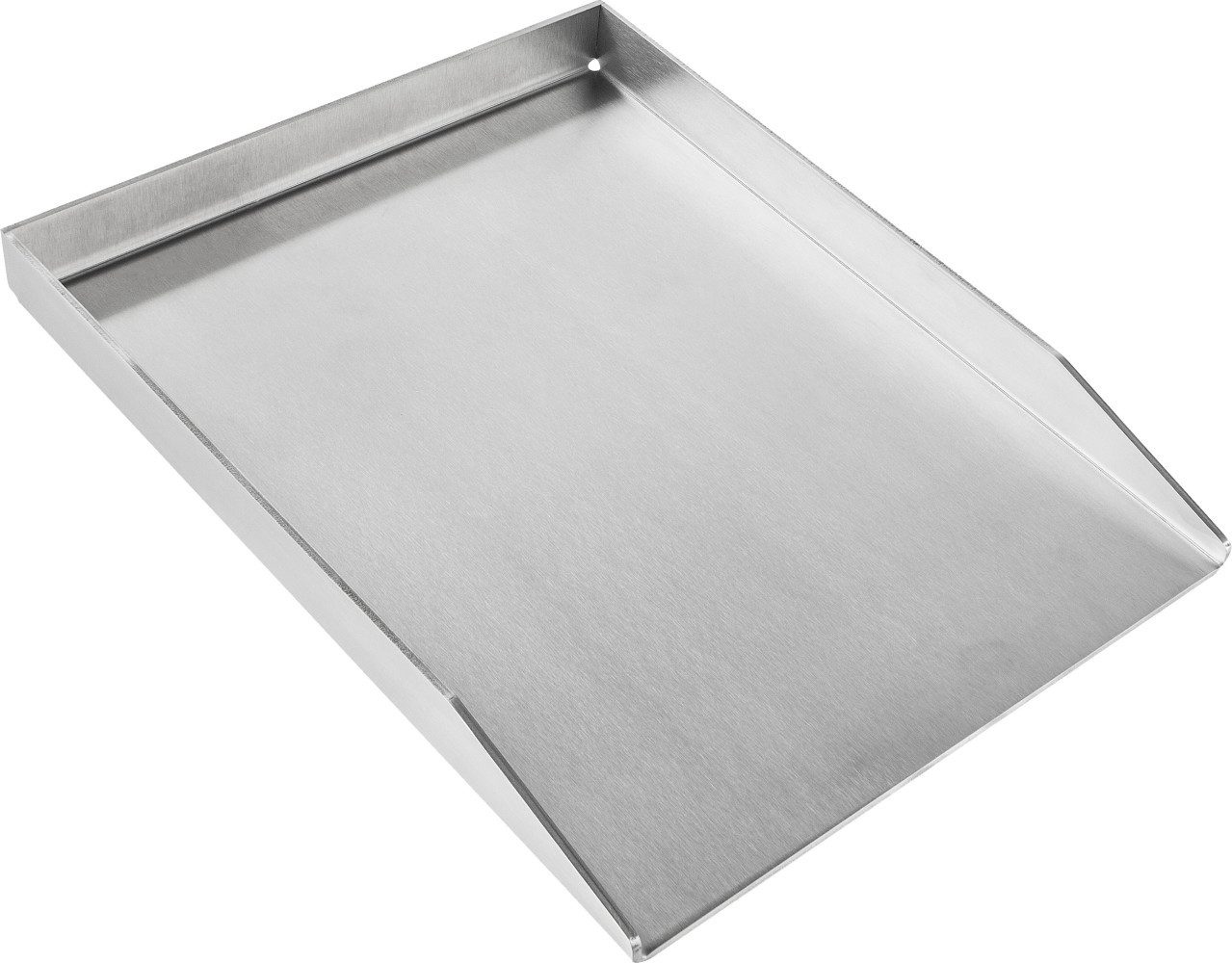 Primaster Grillrosteinsatz Primaster Planchaplatte Grill 30 x 40 cm, Edelstahl