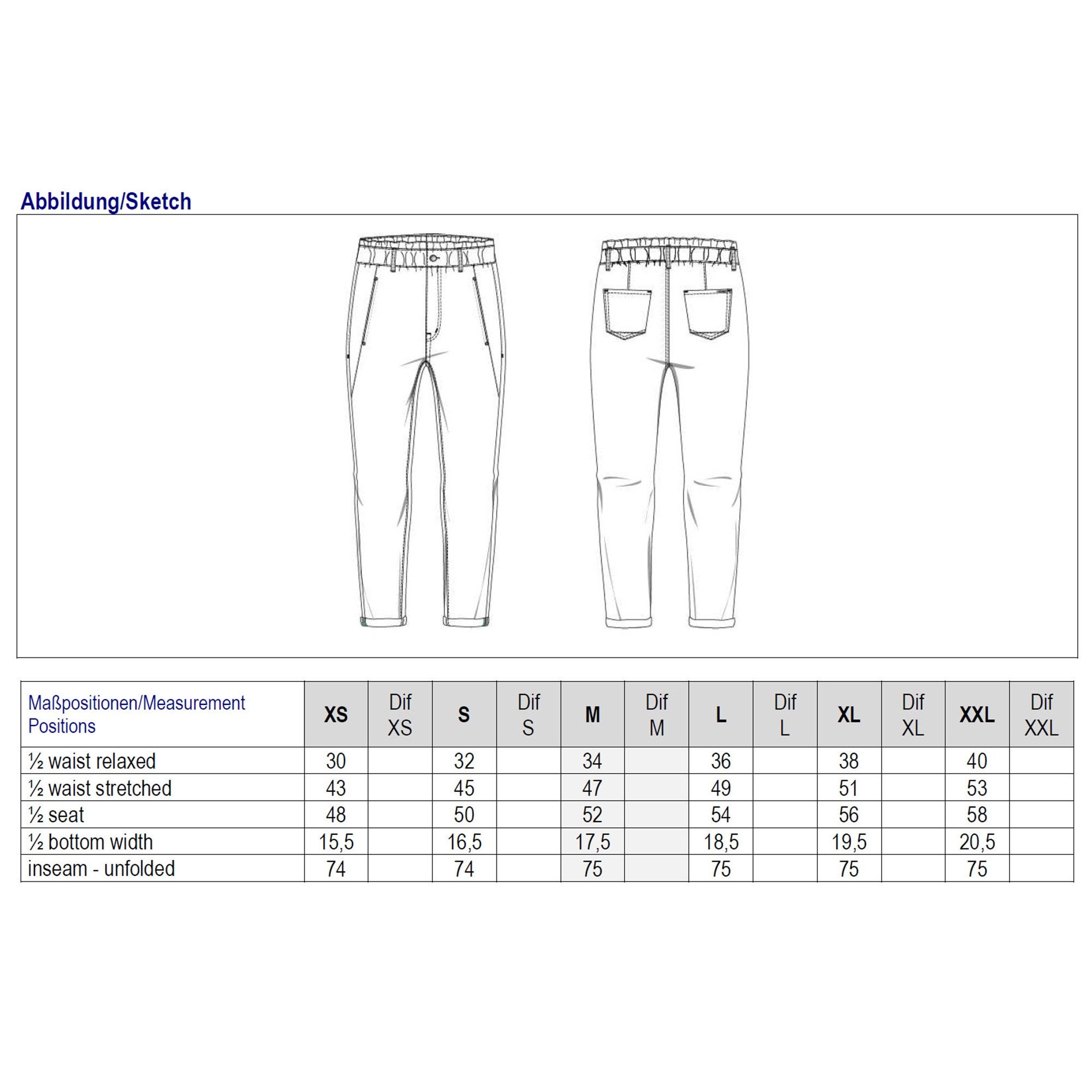 SUBLEVEL Paperbag-Hose Damen Jeans Mid Waist elastisch Moderne Hose – Bild 5 von 5