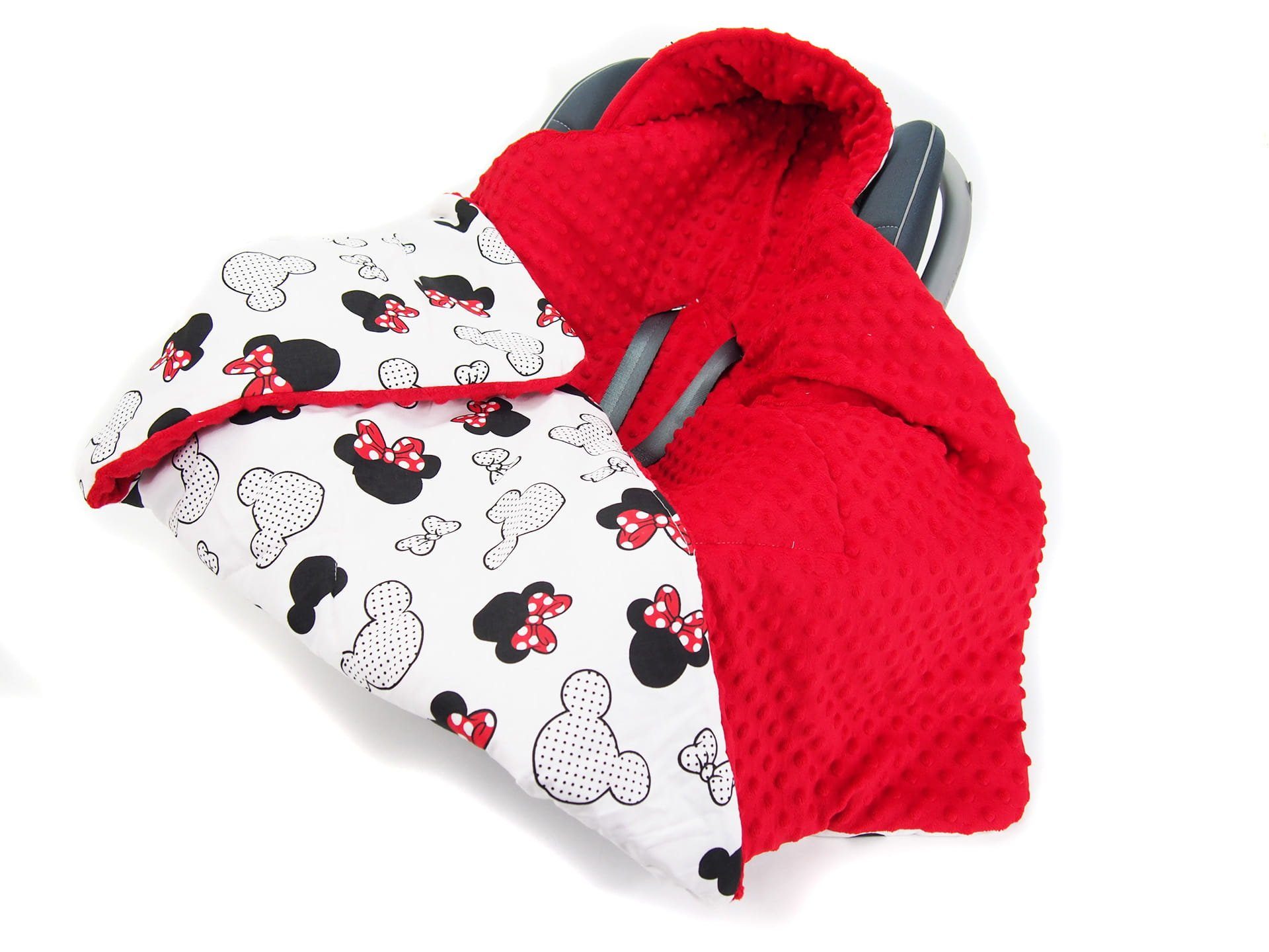 Einschlagdecke Doppelseitige Einschlagdecke für Babyschale Autokindersitz M günstig online kaufen