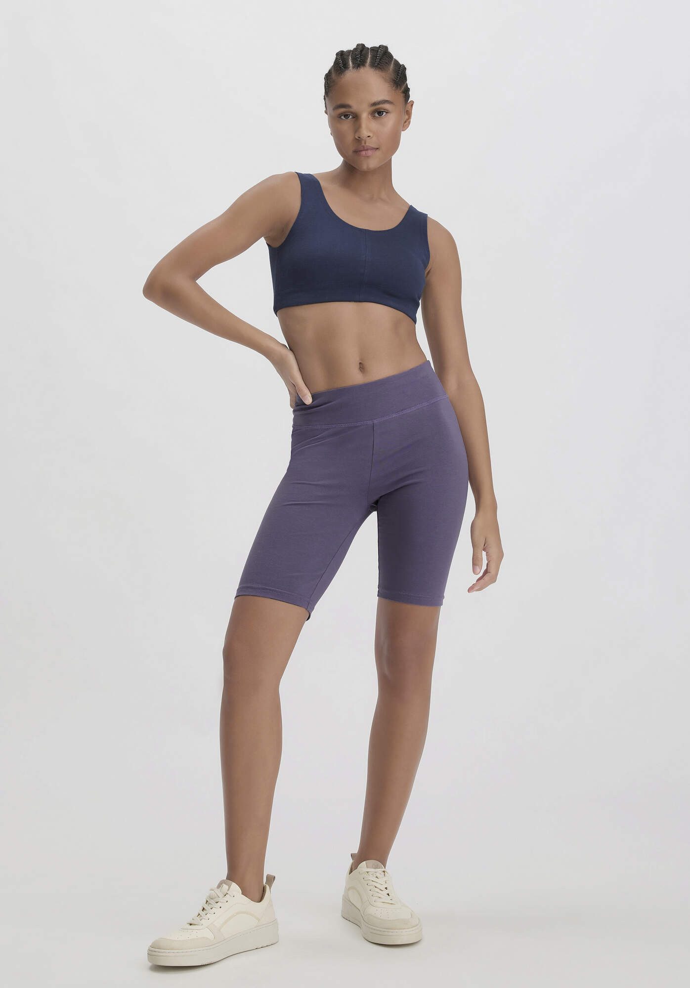 Hessnatur Leggings ACTIVE LIGHT aus Bio-Baumwolle (1-tlg)