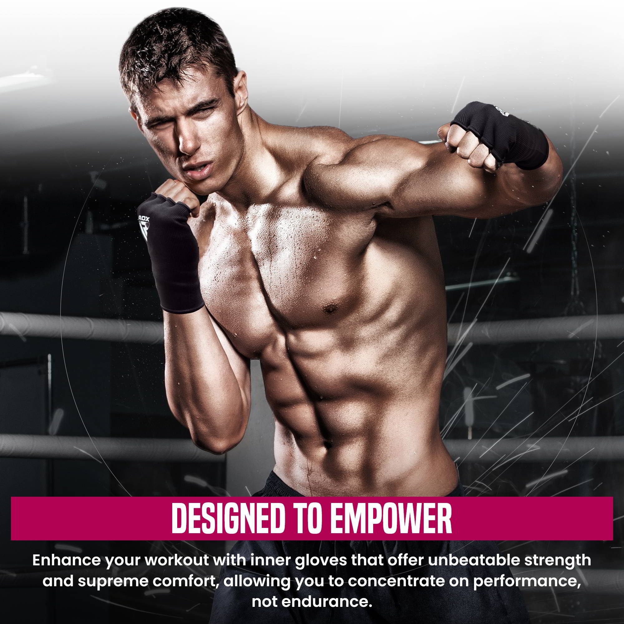 RDX Sports Boxbandagen Boxing Hand Wraps RDX Inner Gloves Boxing Training, Boxing Hand Wraps (Hand Wraps, Inner Gloves, Boxing hand wraps), training