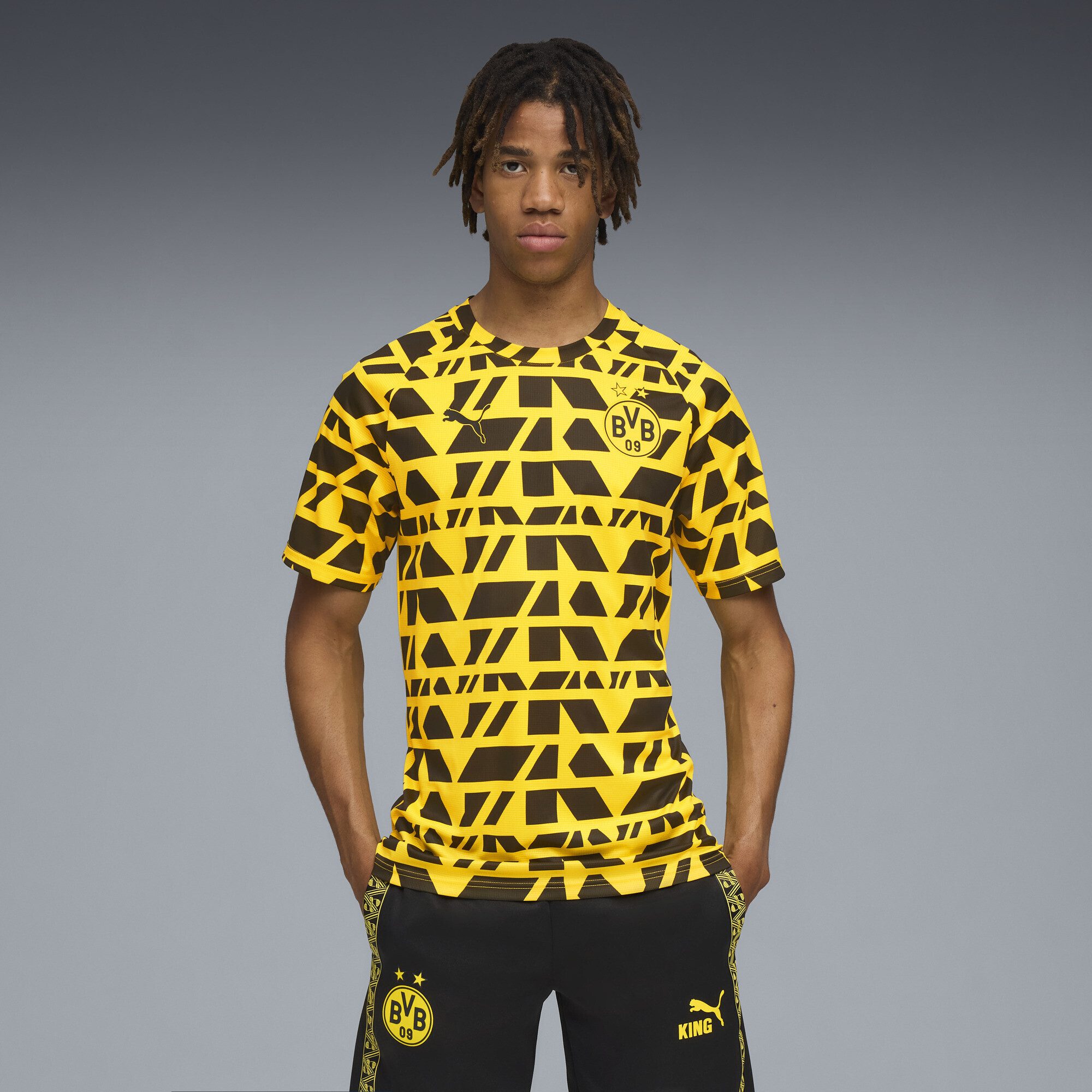 PUMA Trainingsshirt Borussia Dortmund Aufwärmtrikot Herren günstig online kaufen