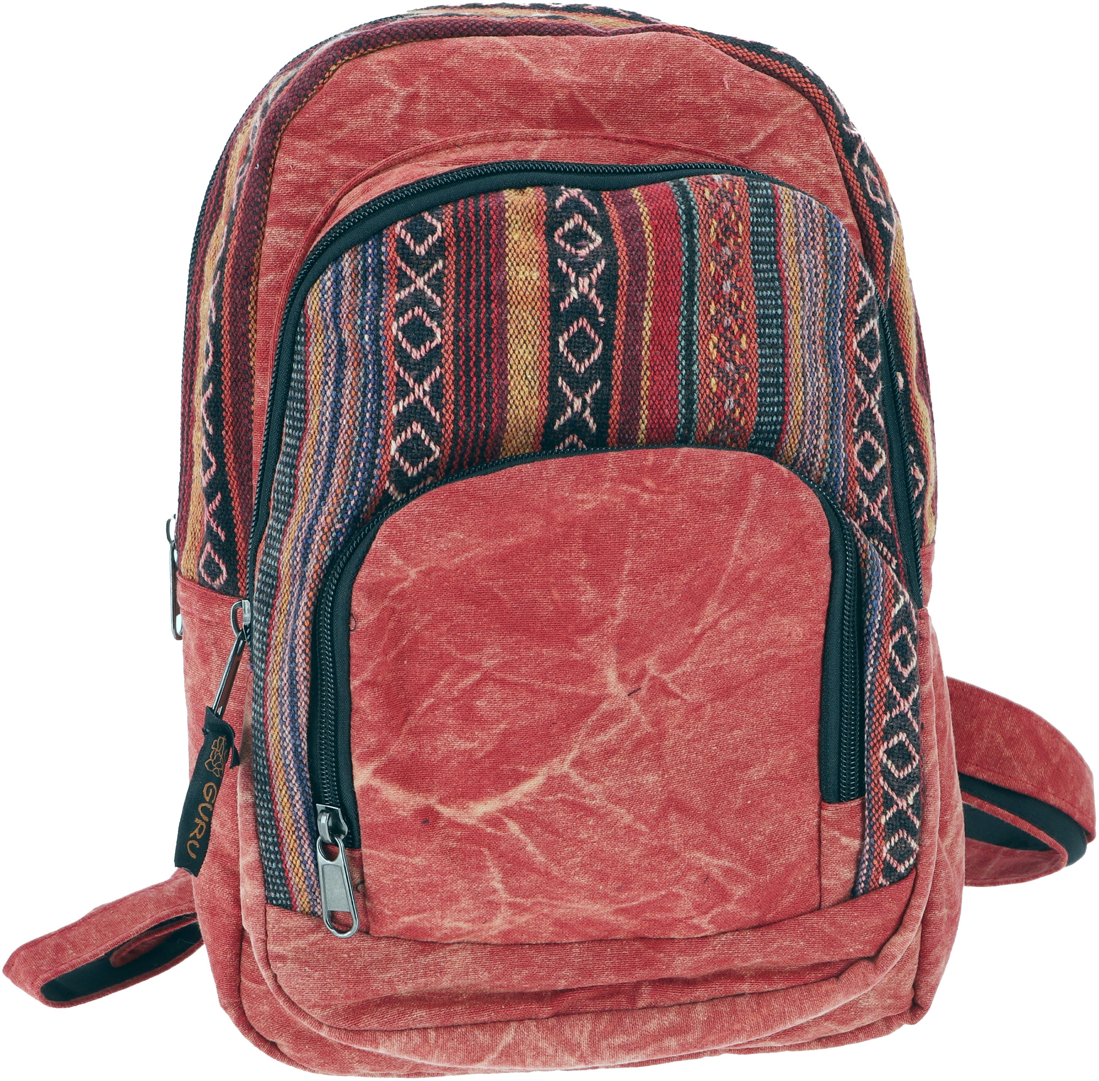 Guru-Shop Freizeitrucksack Rucksack, stonewash Freizeitrucksack, Ethno.. günstig online kaufen