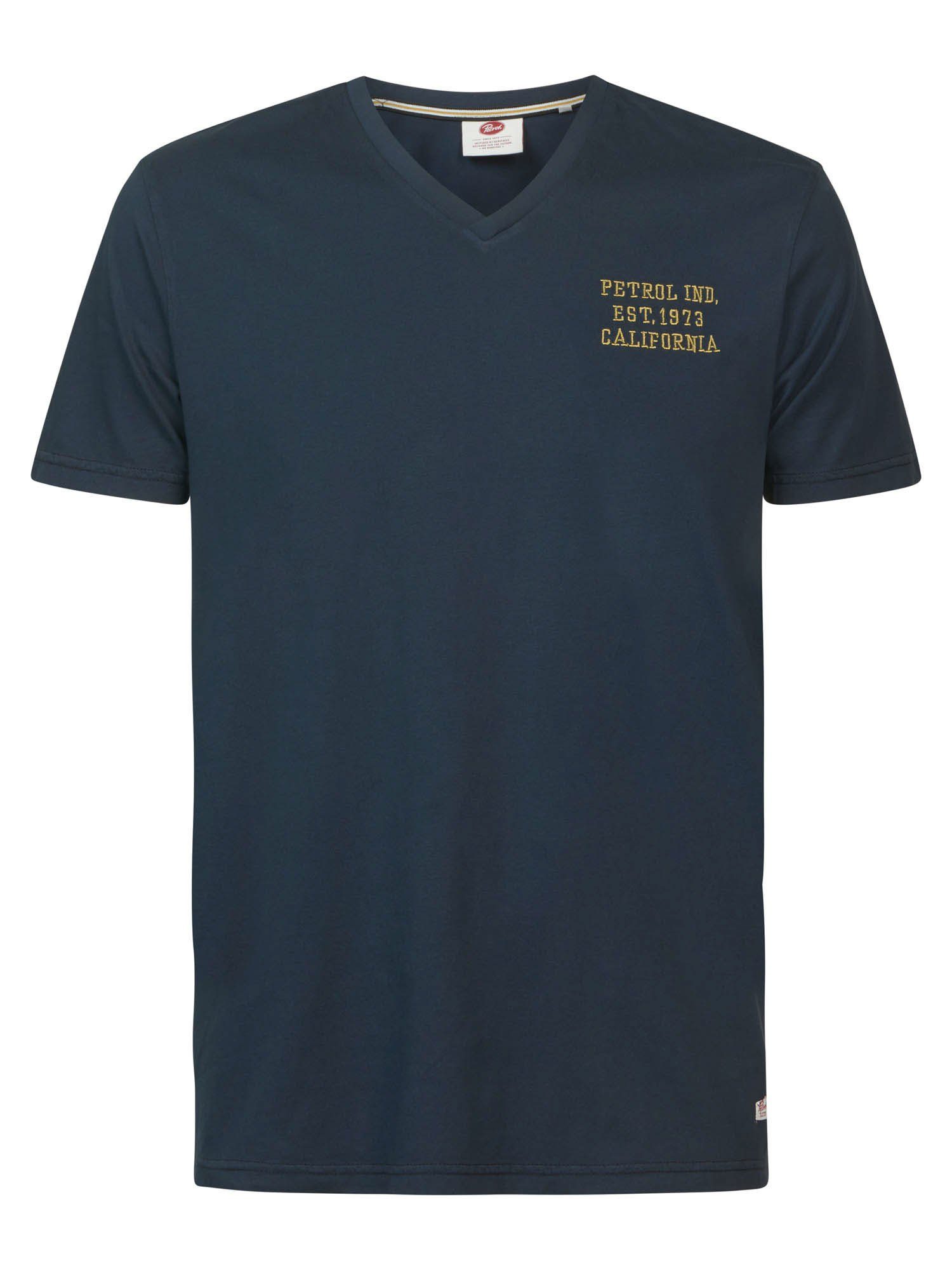 SS Blau T-Shirt T-Shirt Petrol Men V-Neck Industries