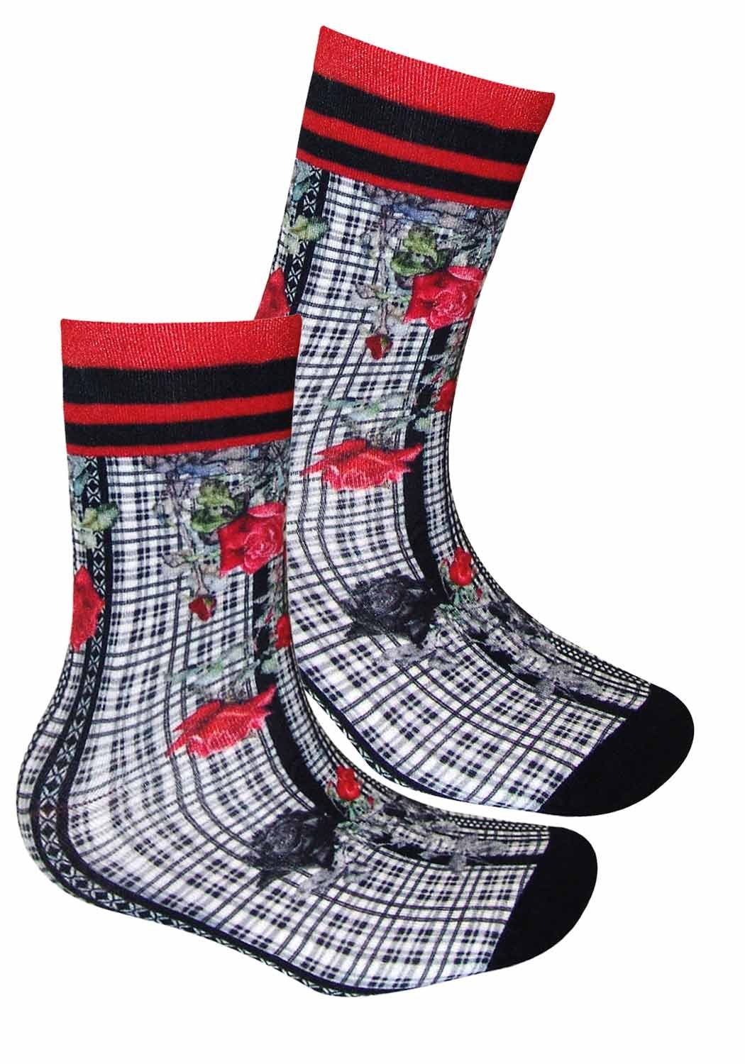 Sympatico Langsocken Pattern Mix (Packung, 1-Paar, 1 Paar) aus Bambus Viskose