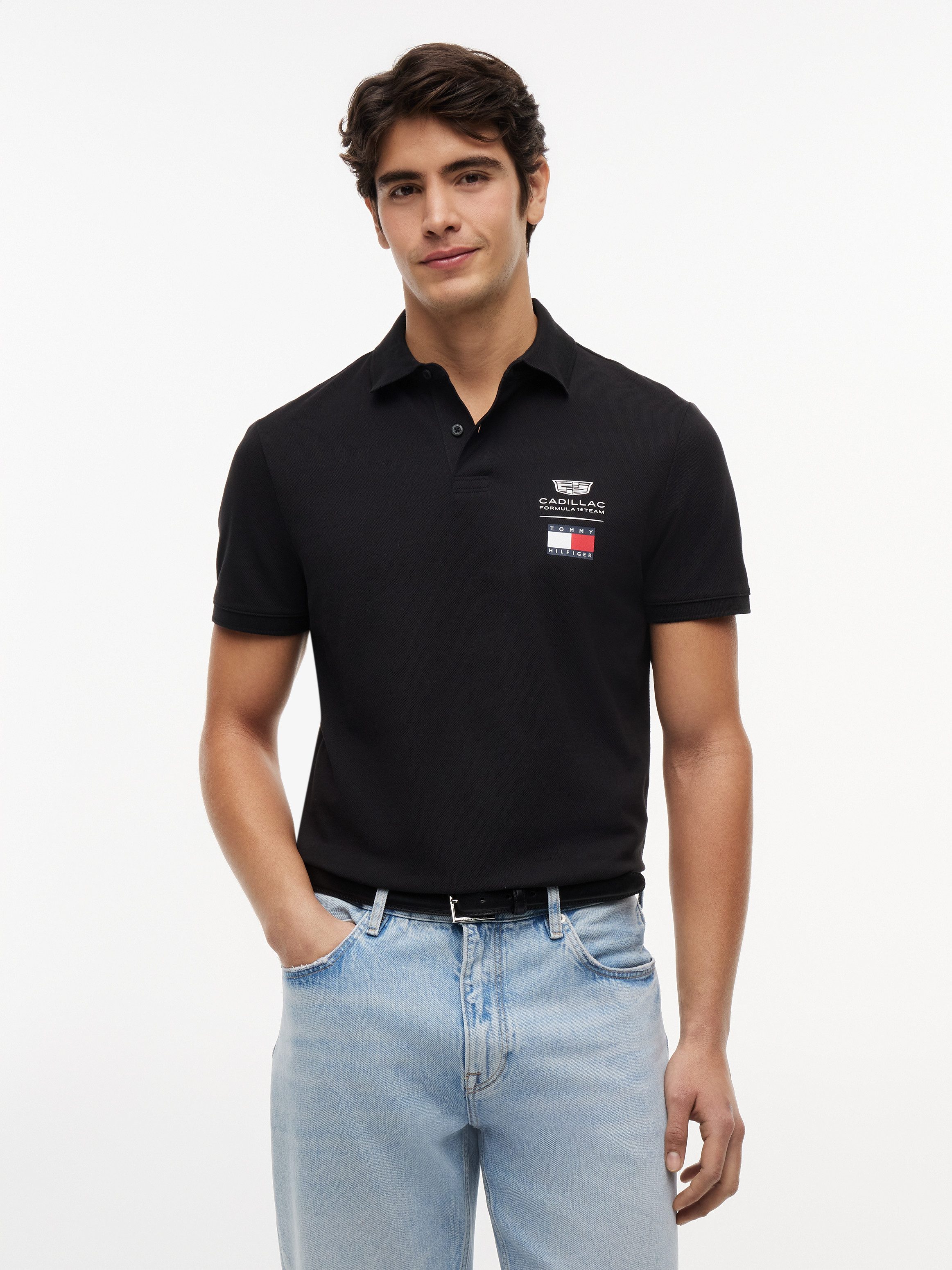 Tommy Hilfiger Poloshirt TH x Cadillac Formula 1 Team LOGO Unisex Special Collection Formula1