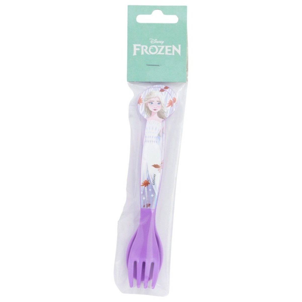 Disney Frozen Kinderbesteck Kinderbesteck Löffel und Gabel für Kinder (2-tlg), 1 Personen