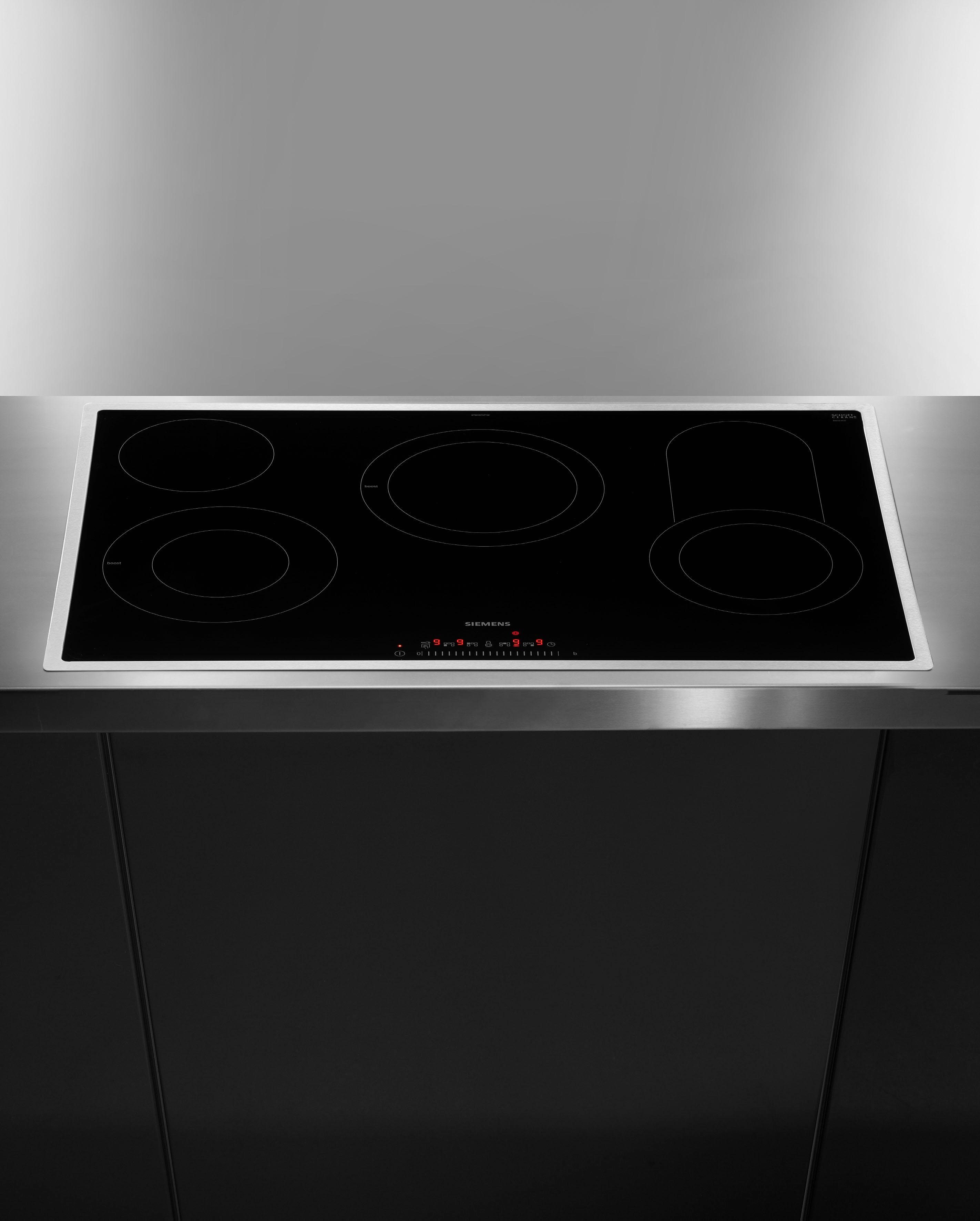 SIEMENS Elektro-Kochfeld iQ300 ET845FCP1D, 20 % mehr Leistung beim Aufheizen dank powerBoost-Funktion